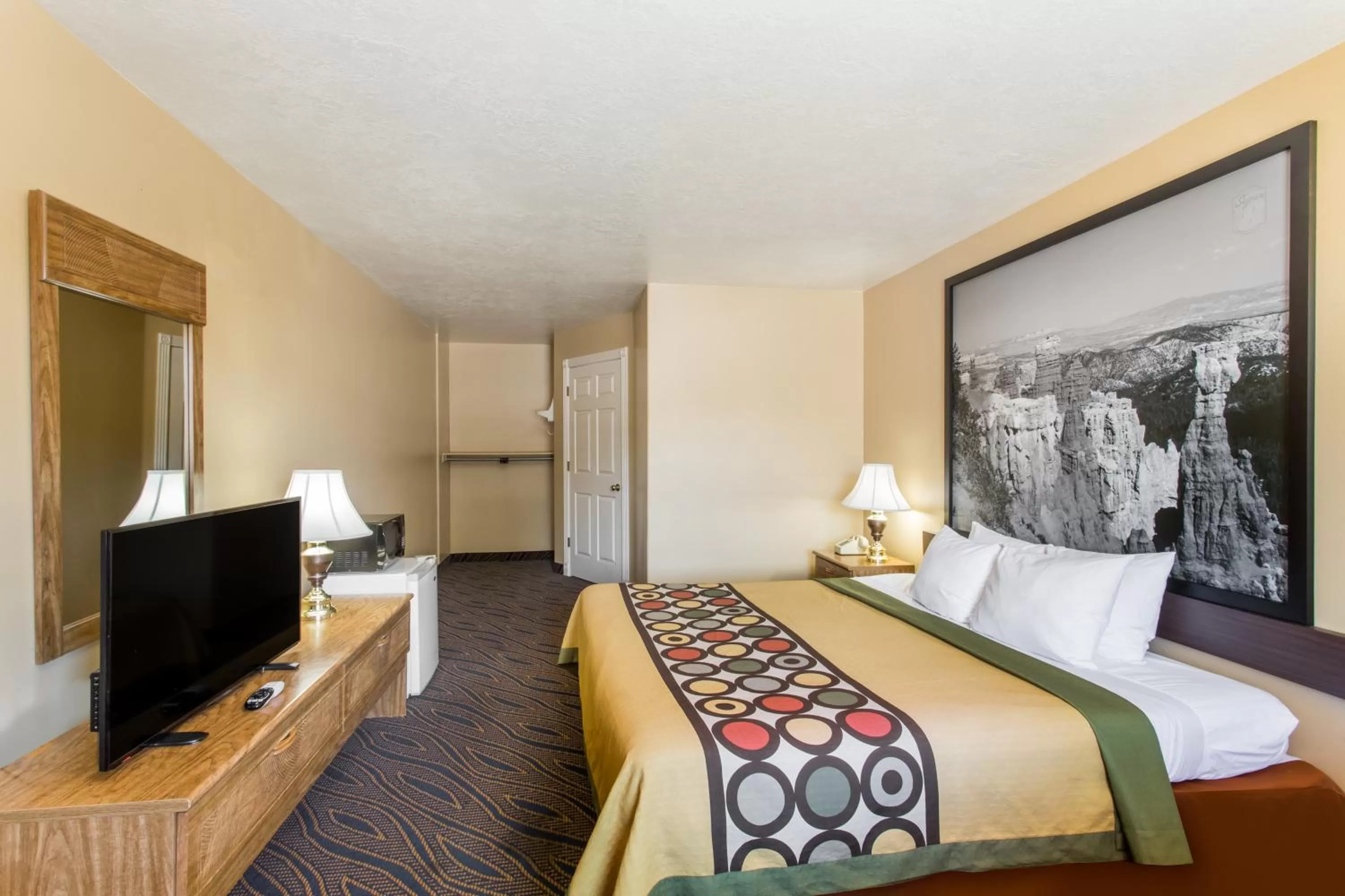 Bed in Hotel Zion Inn, Zion National Park Area