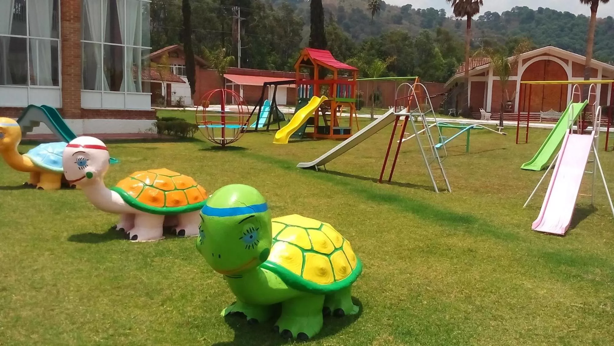 Garden in Hotel Villa Monarca Inn