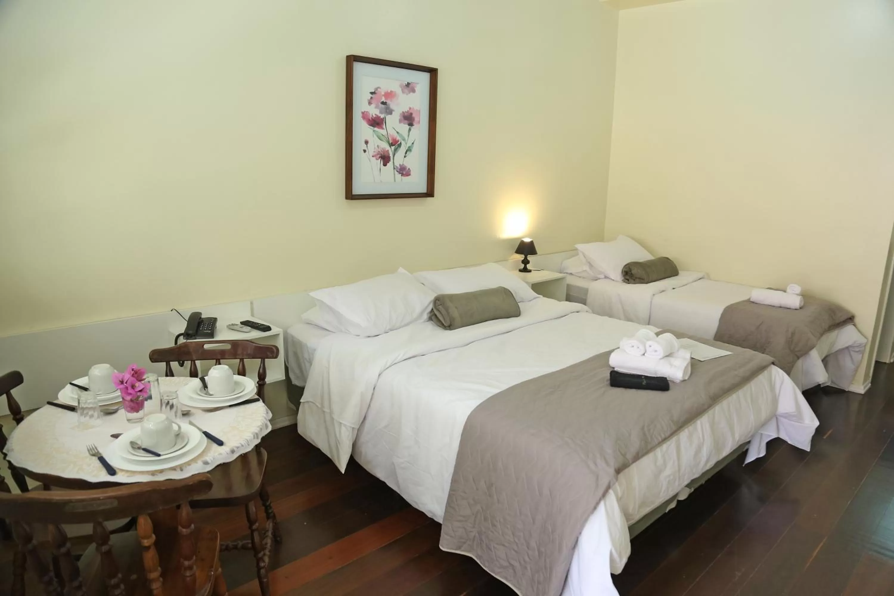 Bed in Pousada Lanai Canela