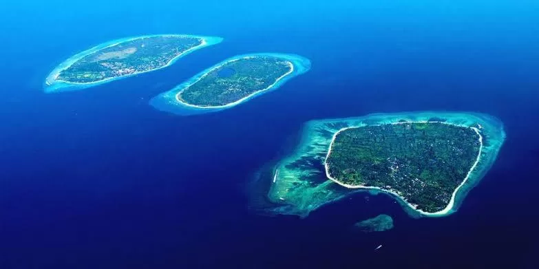 Bird's-eye View in Sunset House Gili Meno