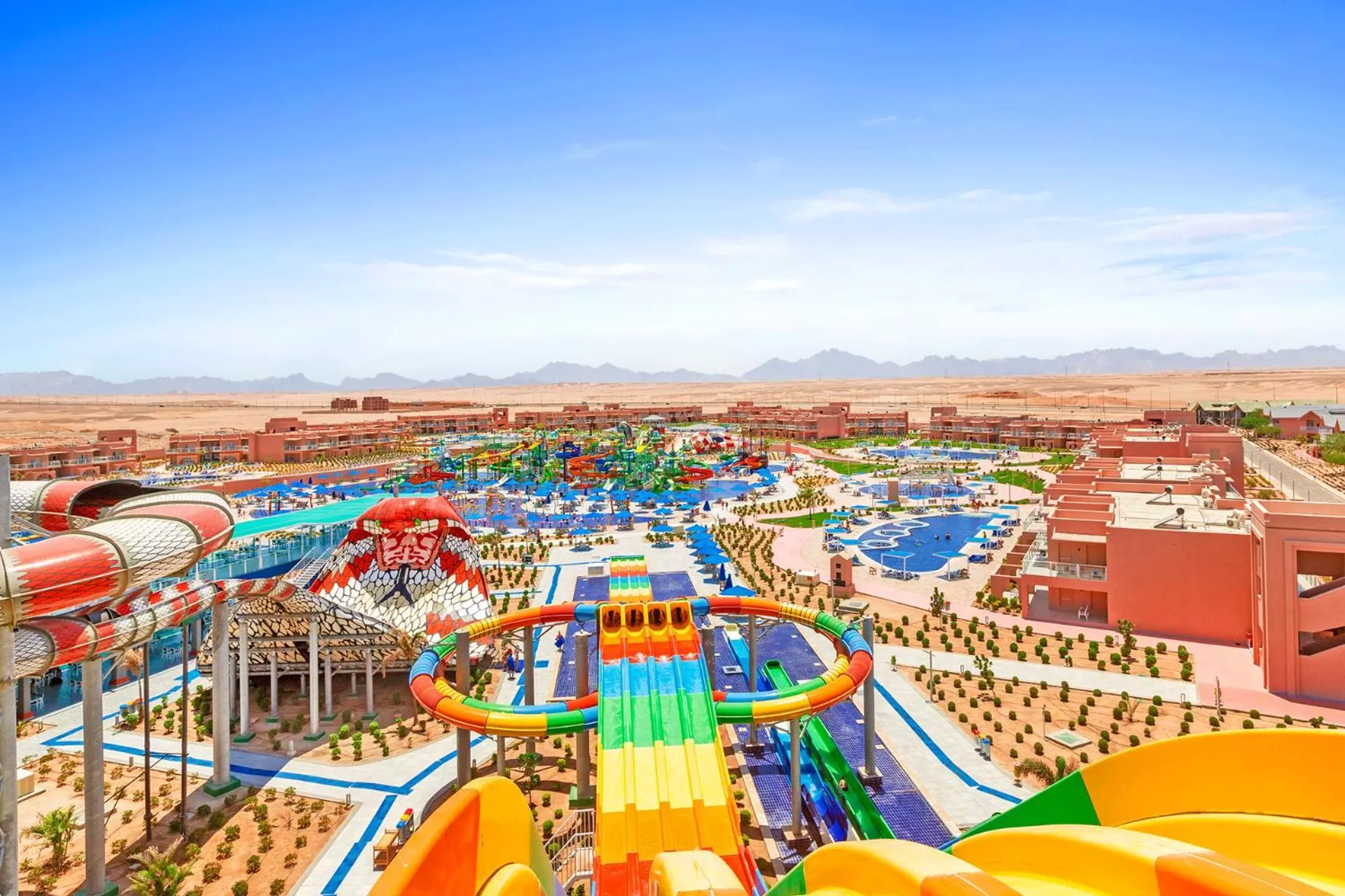 Aqua park in Neverland City Hurghada - Pickalbatros