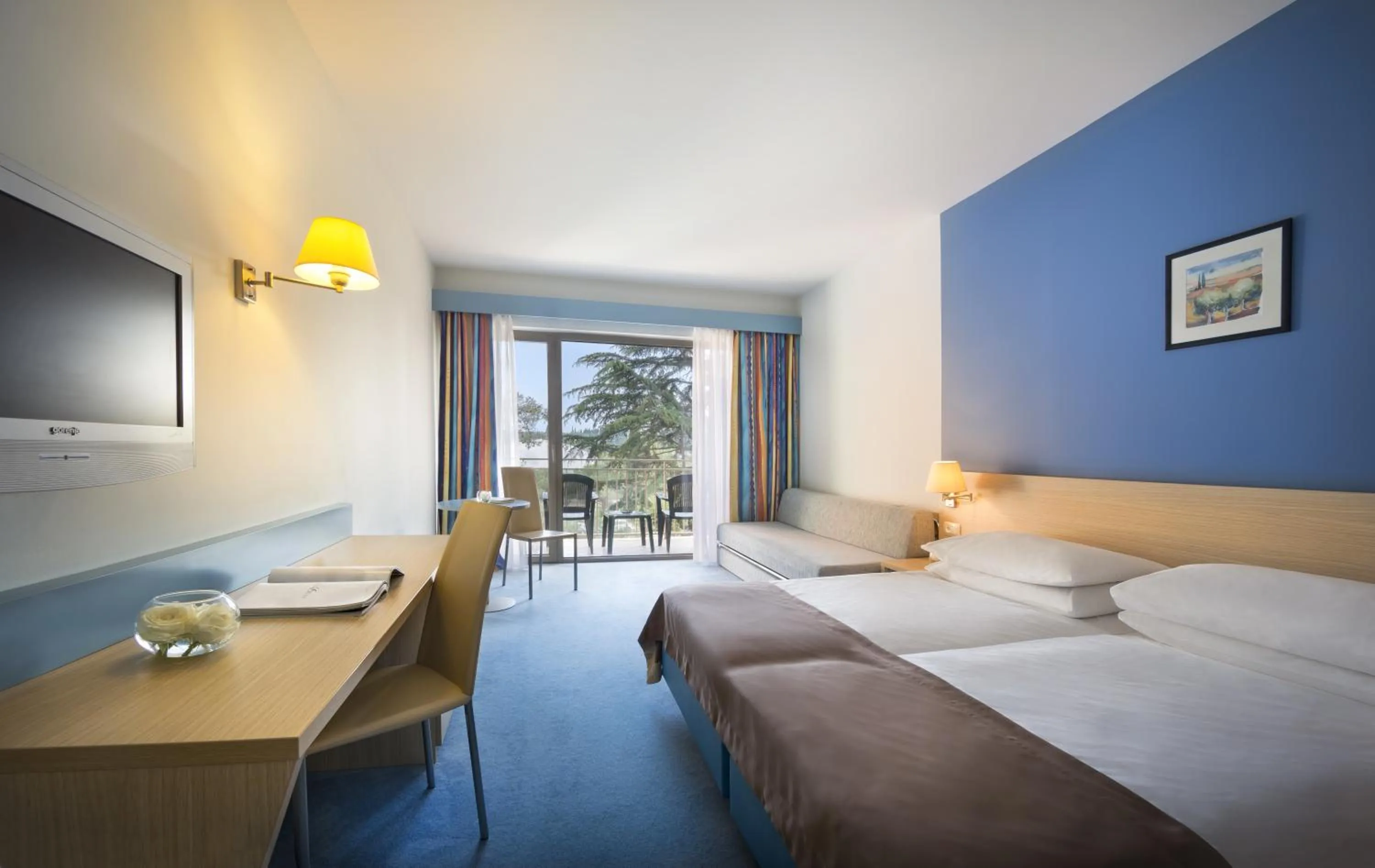 Standard Twin Room with Sofa in Remisens Hotel Lucija