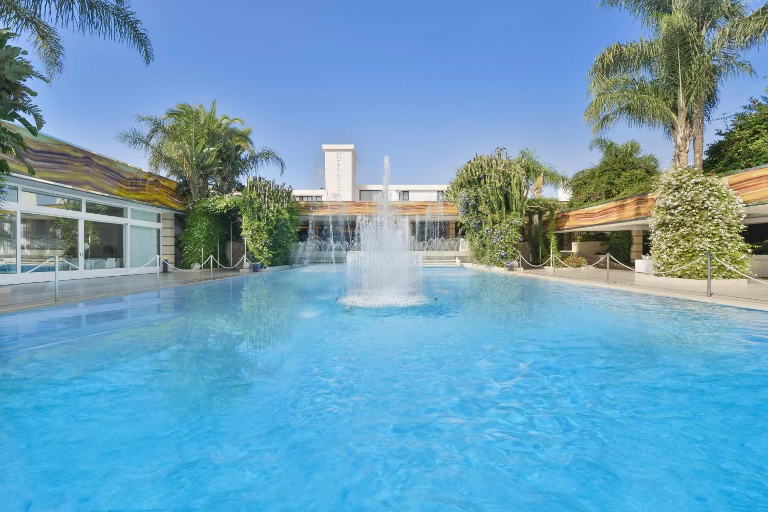 Garden in Hotel Ariston