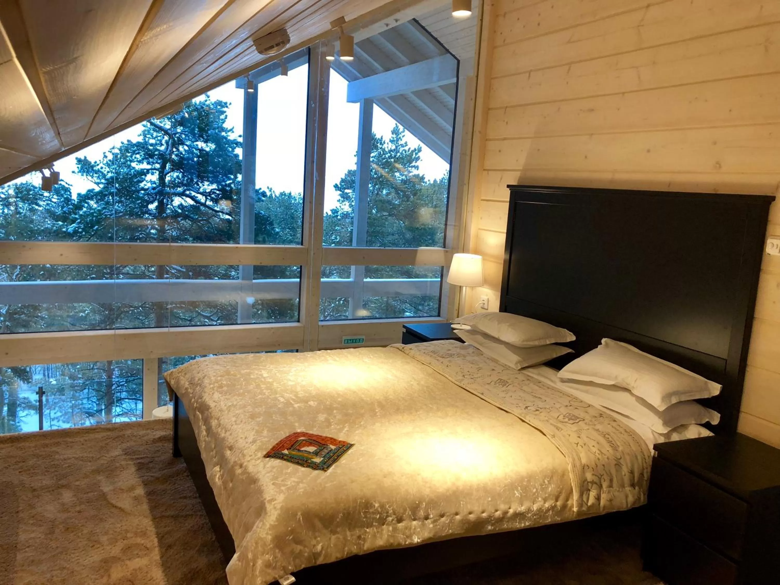 Bed in Park Hotel Kokshetau