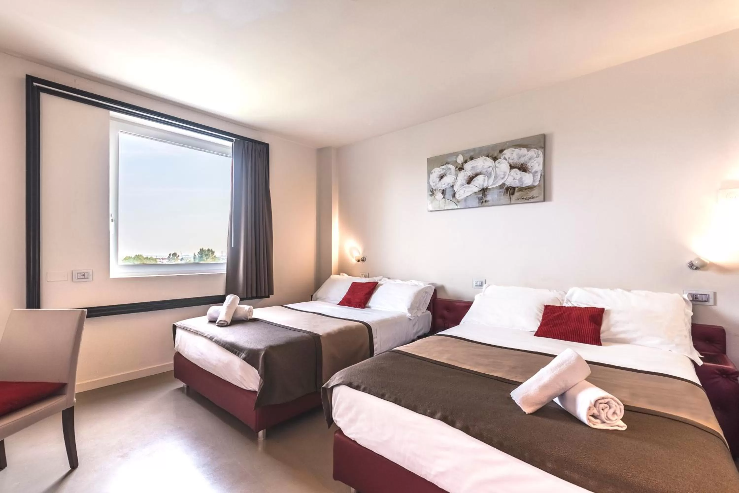 Bedroom, Bed in Antony Hotel - Venice Airport