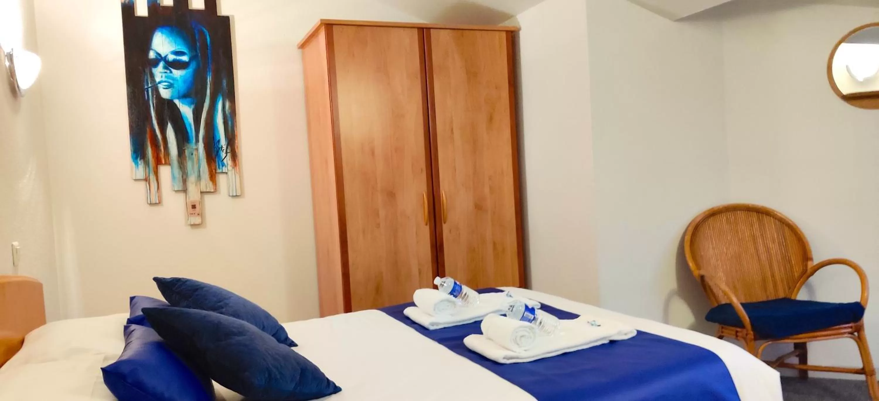 Bedroom, Bed in Hotel La Bosselle