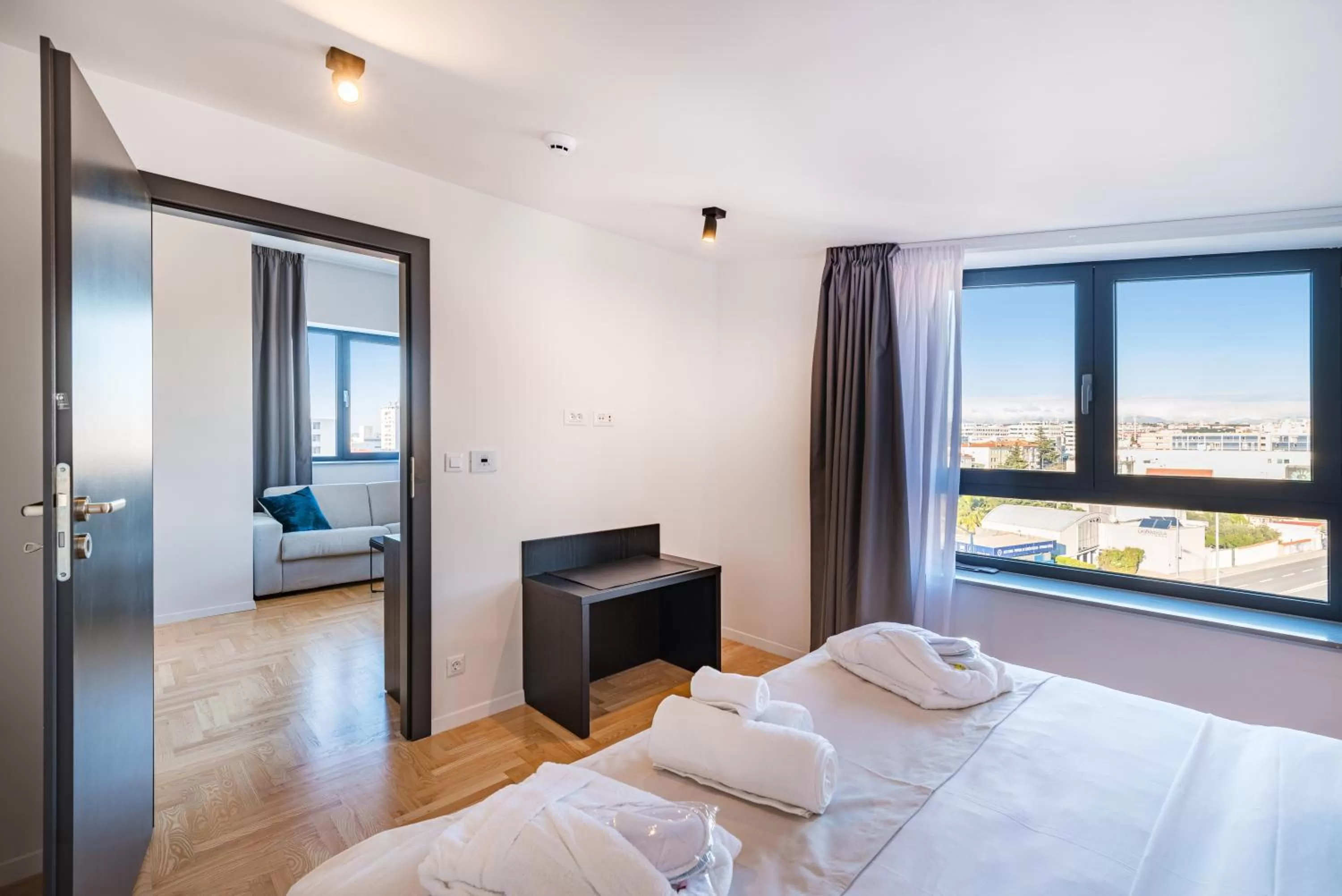 Bed in Miramare Hotel