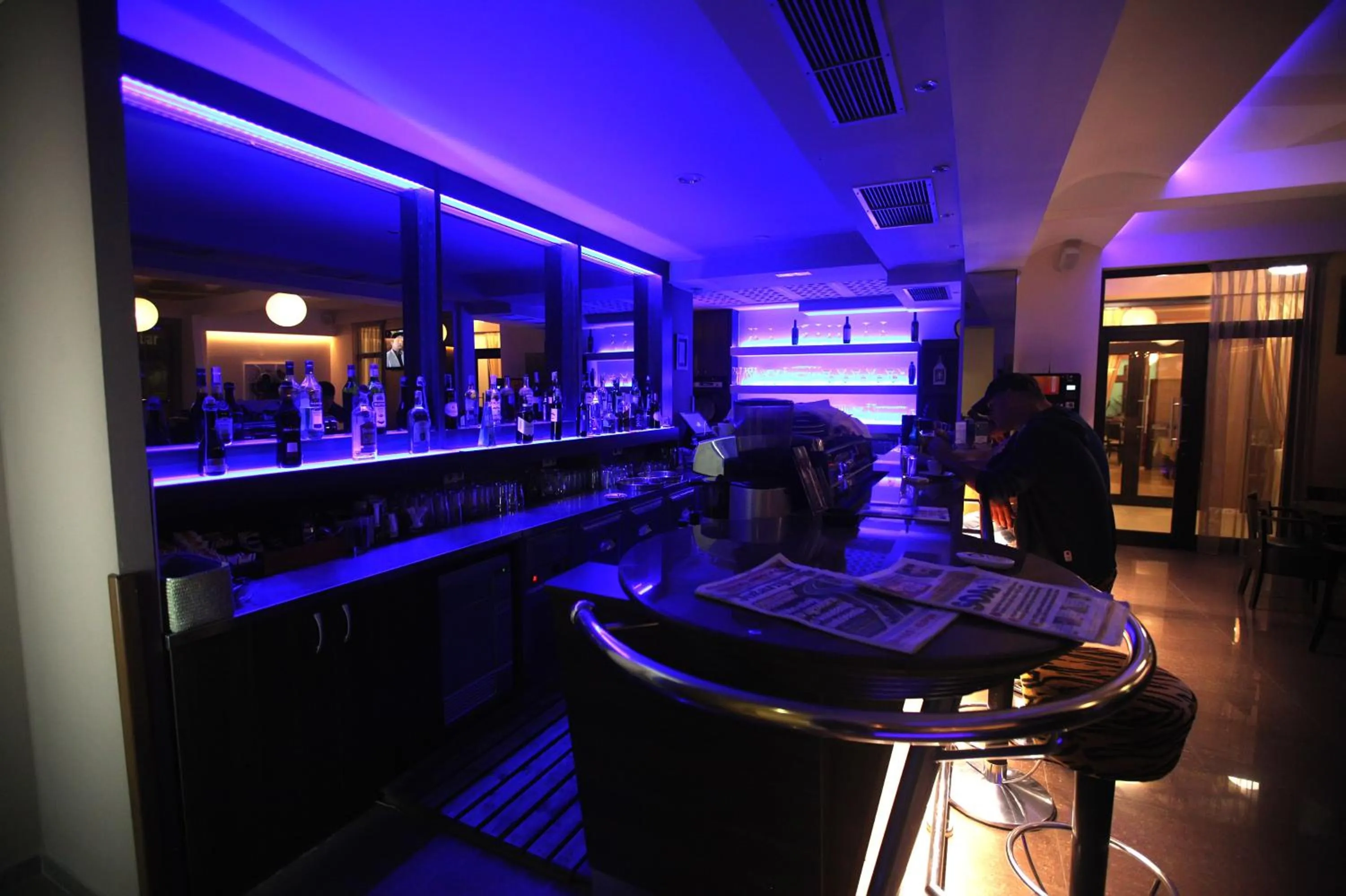 Lounge or bar in Hotel Gallus