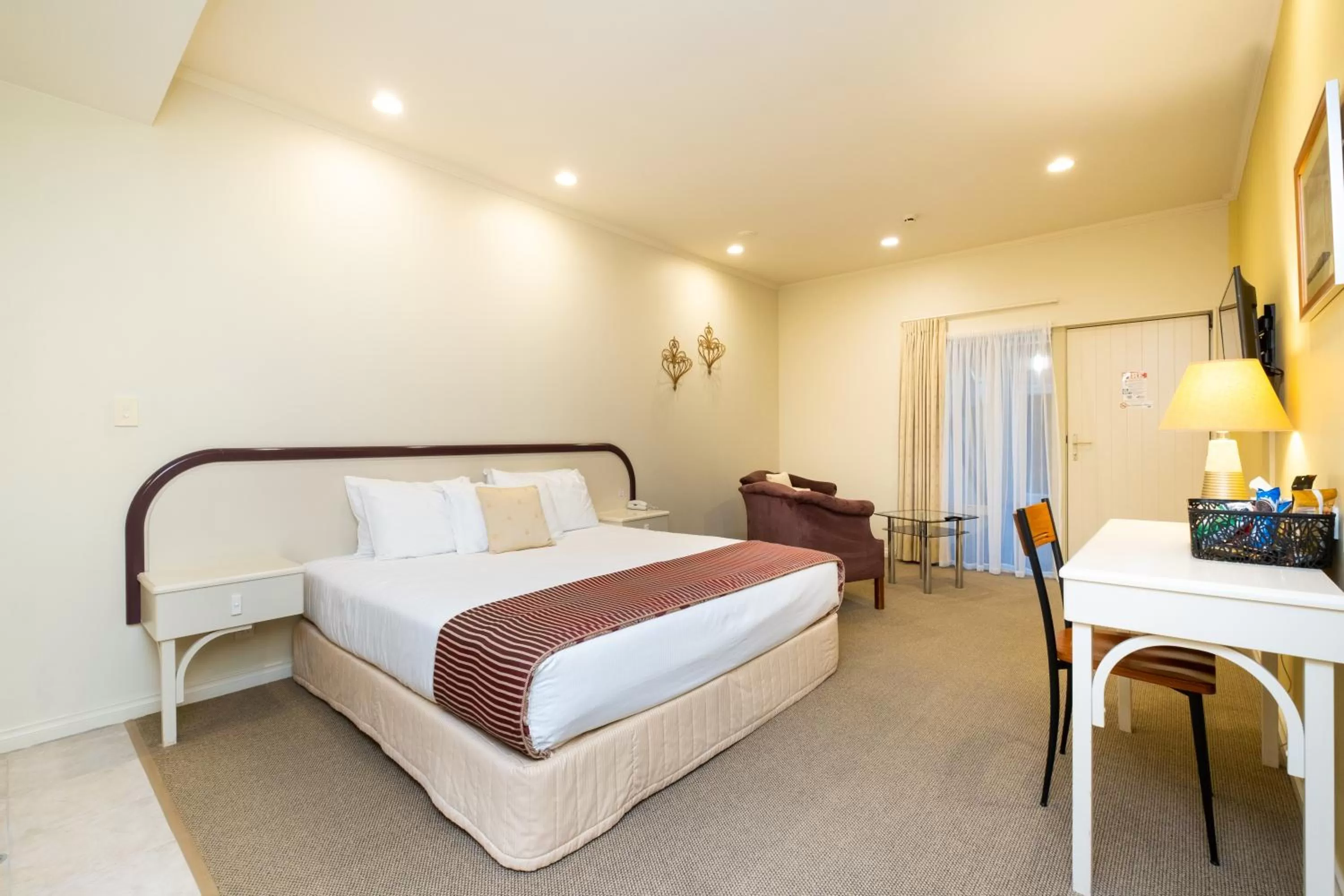 Bed in Motel de la Mer