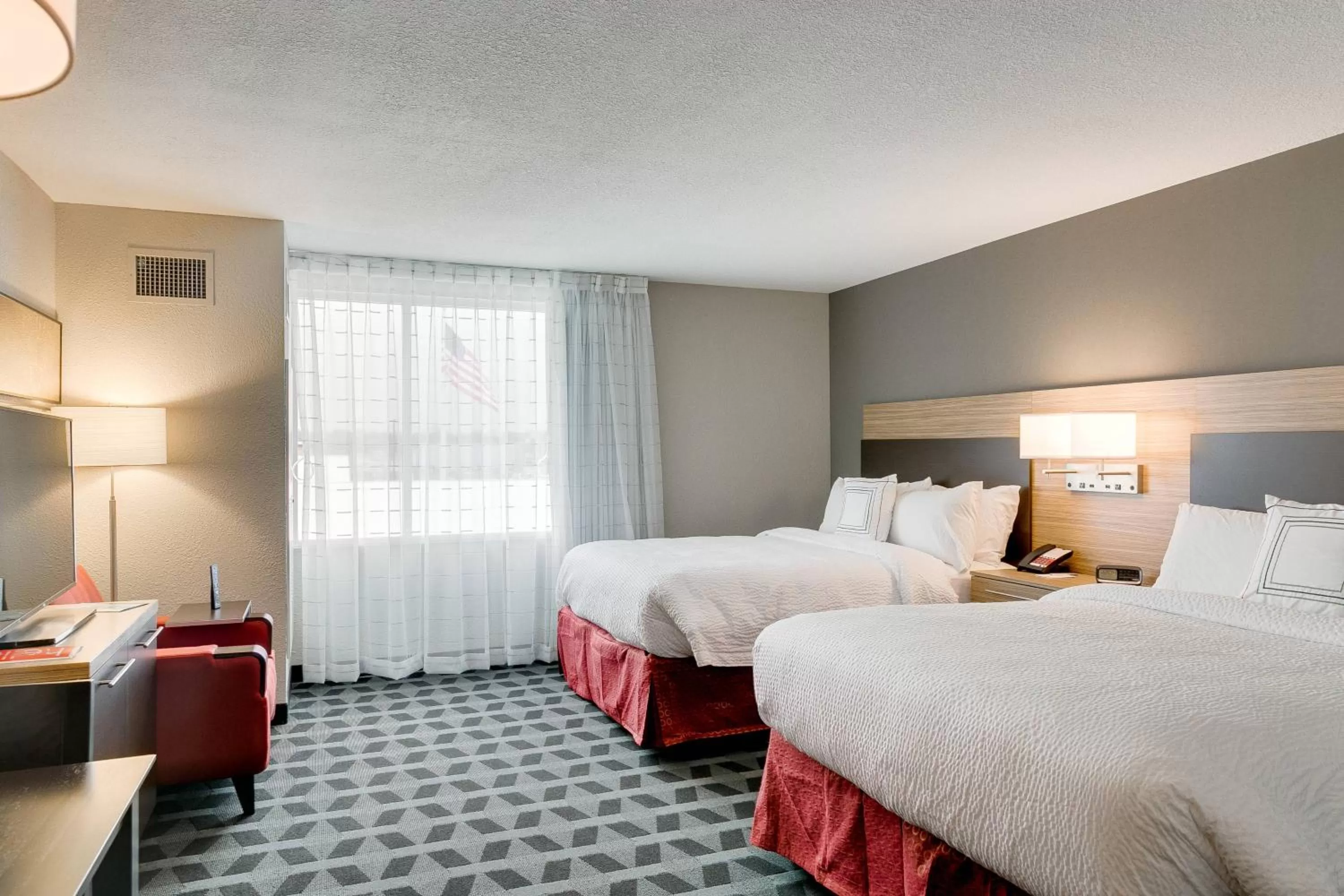Studio with Two Queen Beds - Hearing Accessible in TownePlace Suites by Marriott Kansas City Liberty