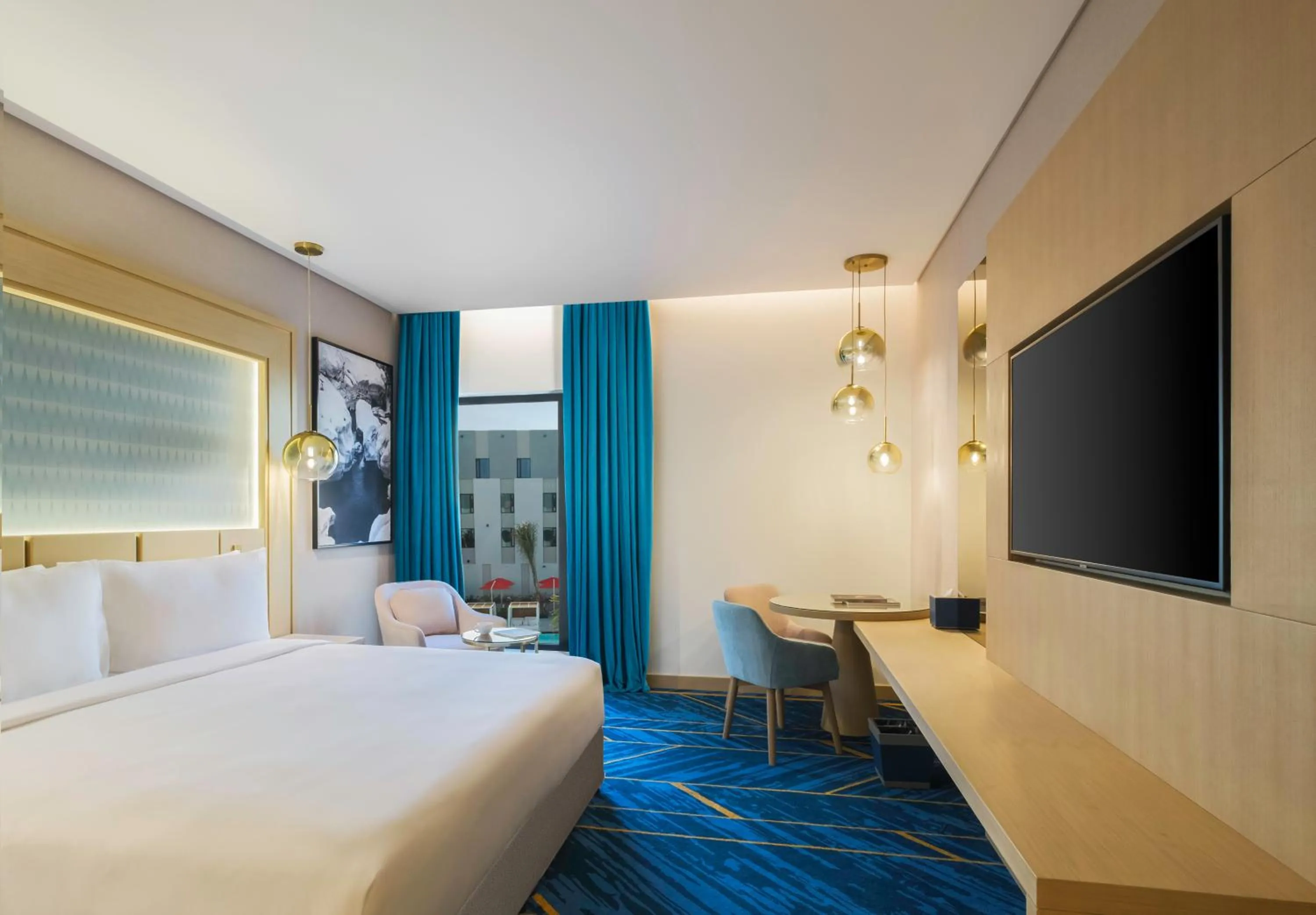 Bedroom, Bed in Maani Muscat Hotel & Apartments