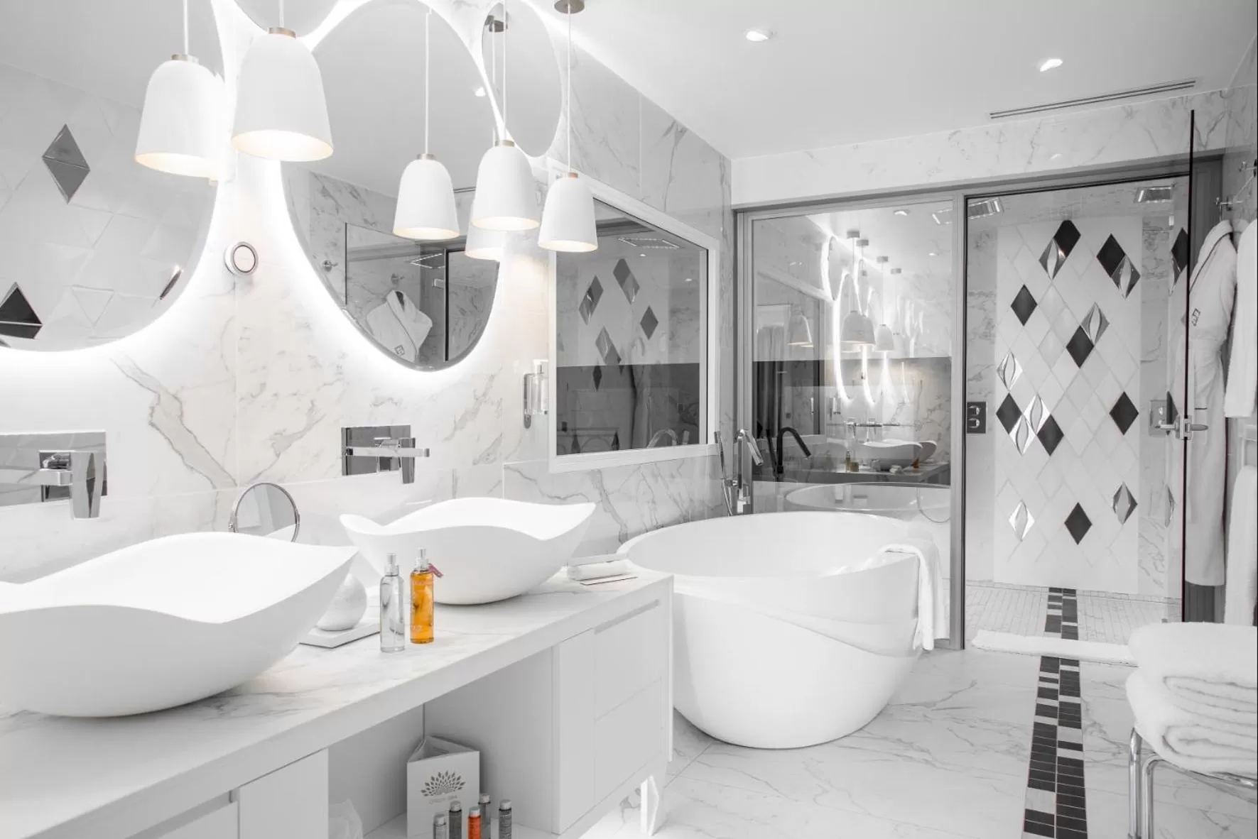 Bathroom in Impérial Palace