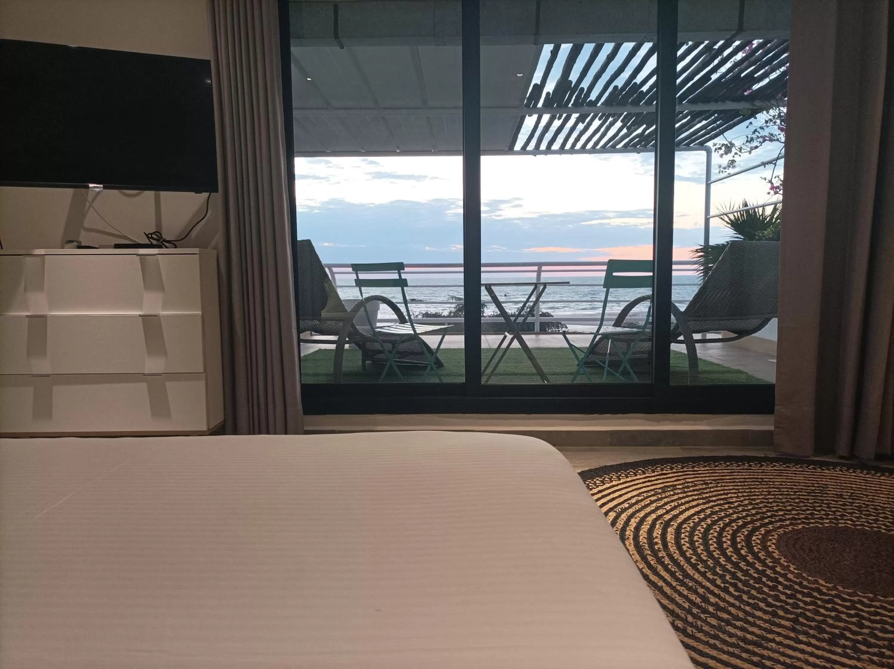 View (from property/room), Bed in PAP'S Chambres d'Hôtes