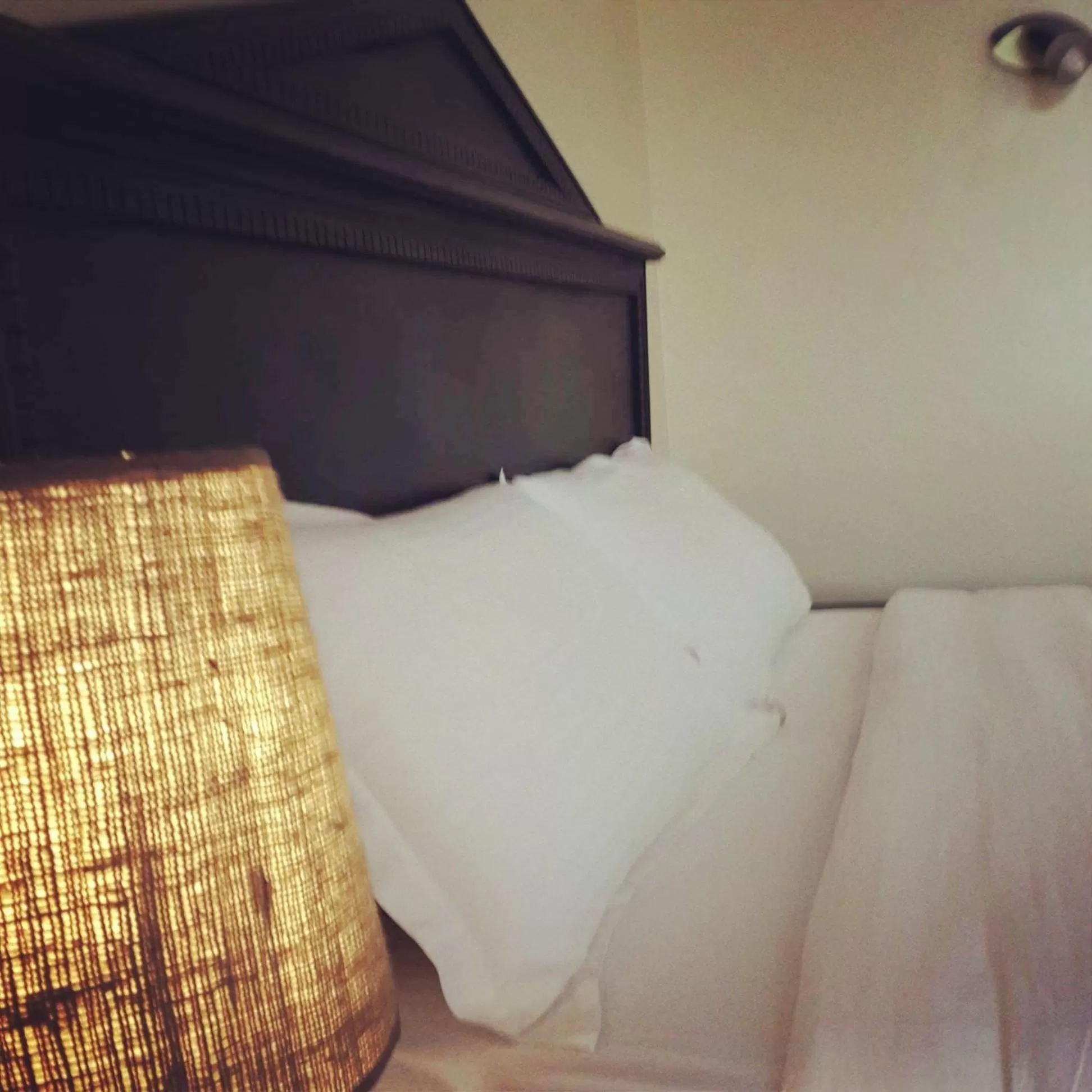 Decorative detail, Bed in Nile Village Hotel & Spa