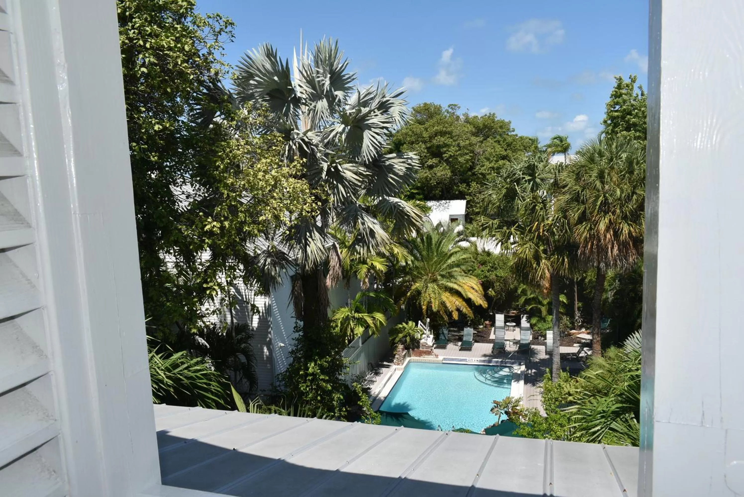 Balcony/Terrace in Simonton Court Historic Inn & Cottages