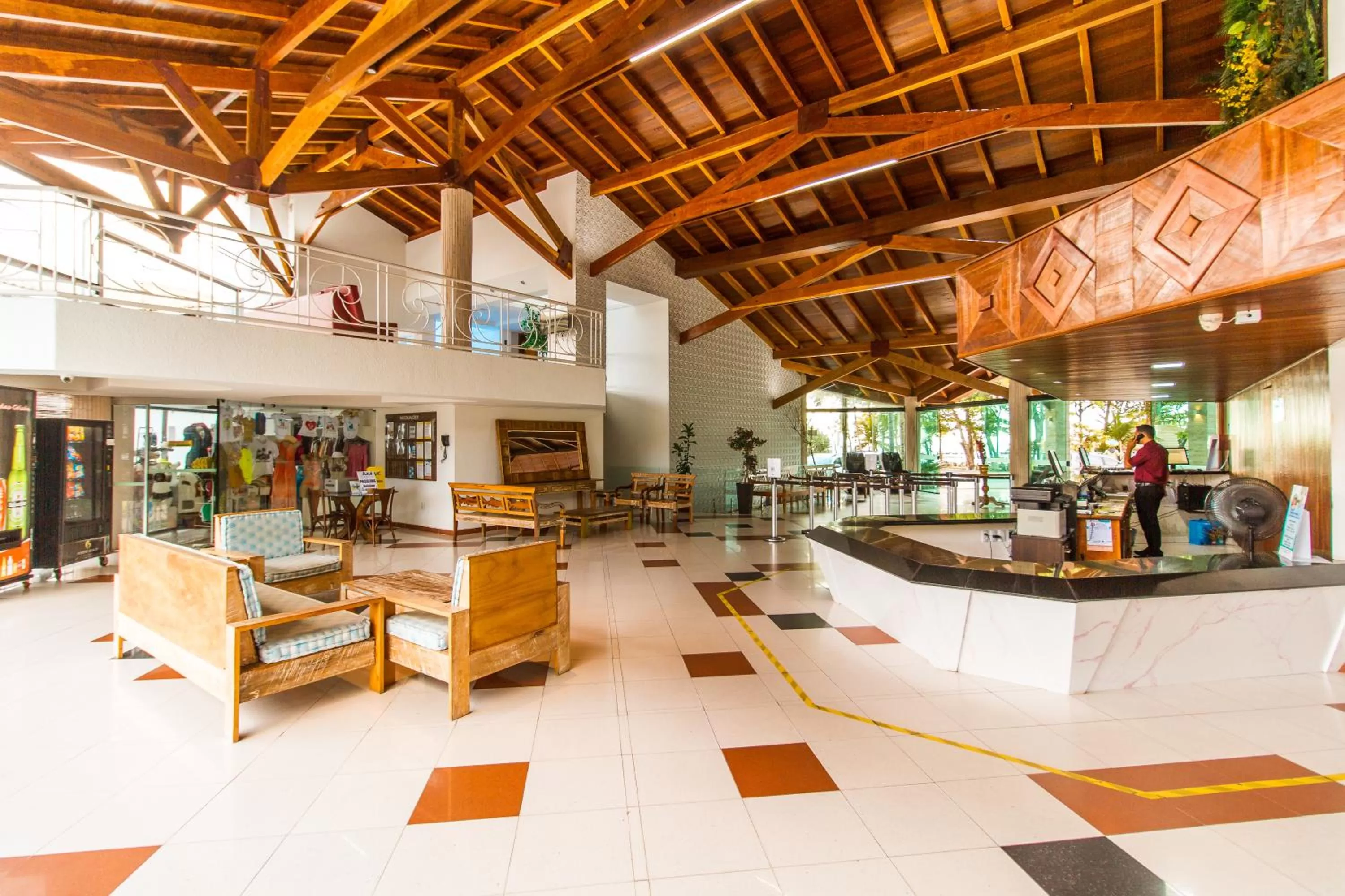 Lobby or reception in Portal Beach - Rede Soberano