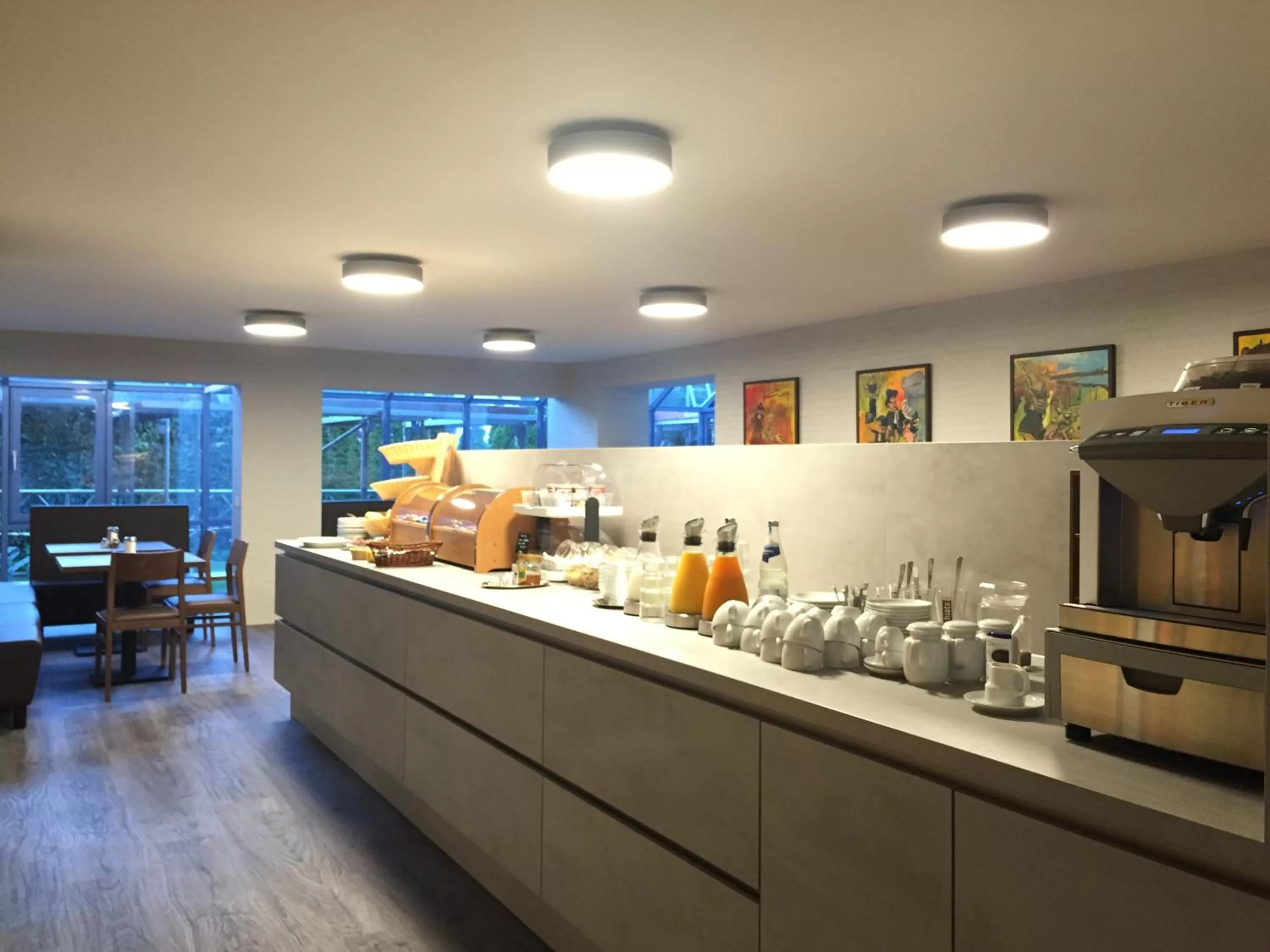 Buffet breakfast in Hotel Astra Rastatt