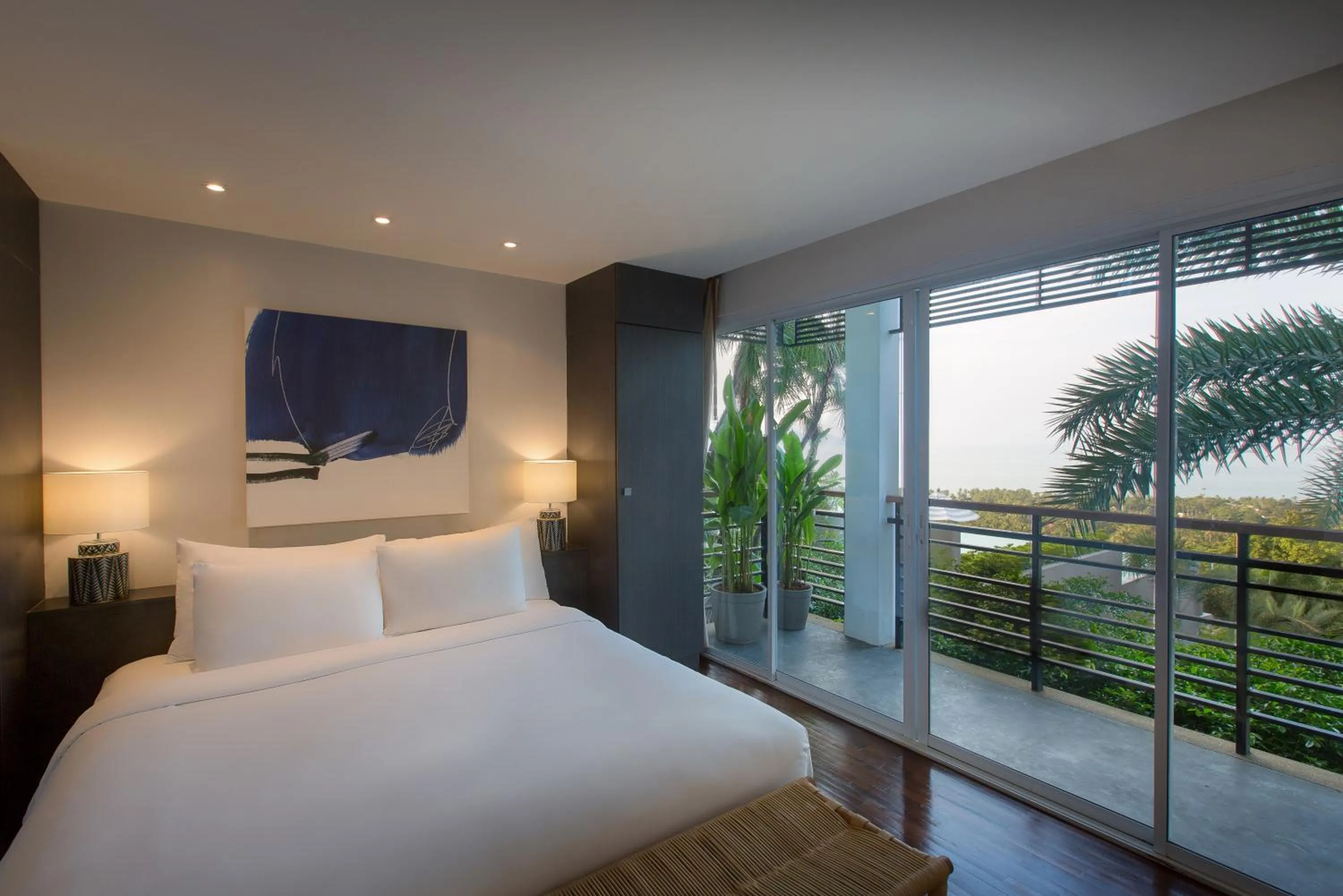 Bed in Mantra Samui Resort - Adults Only