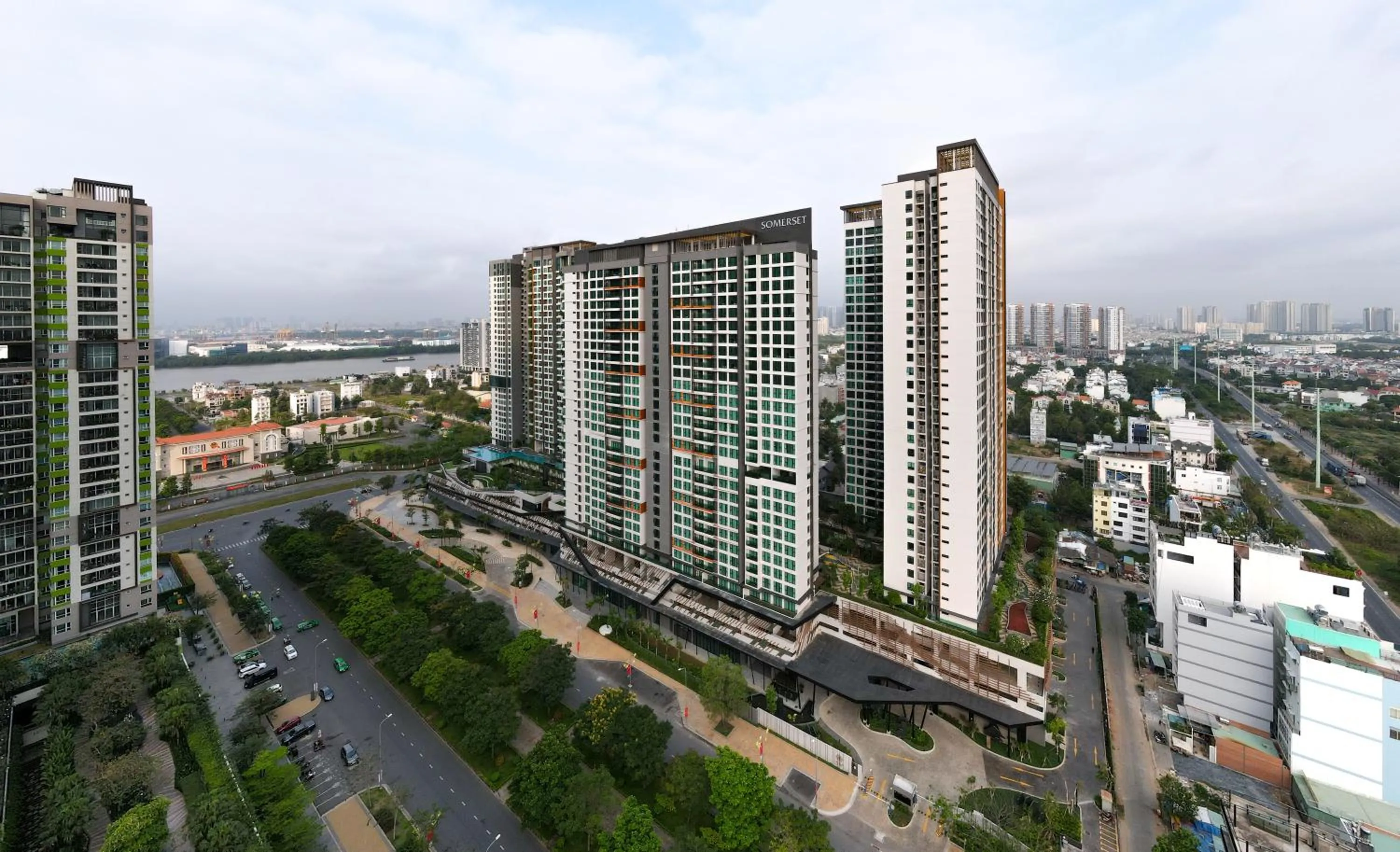 Property building in Somerset Feliz Ho Chi Minh City