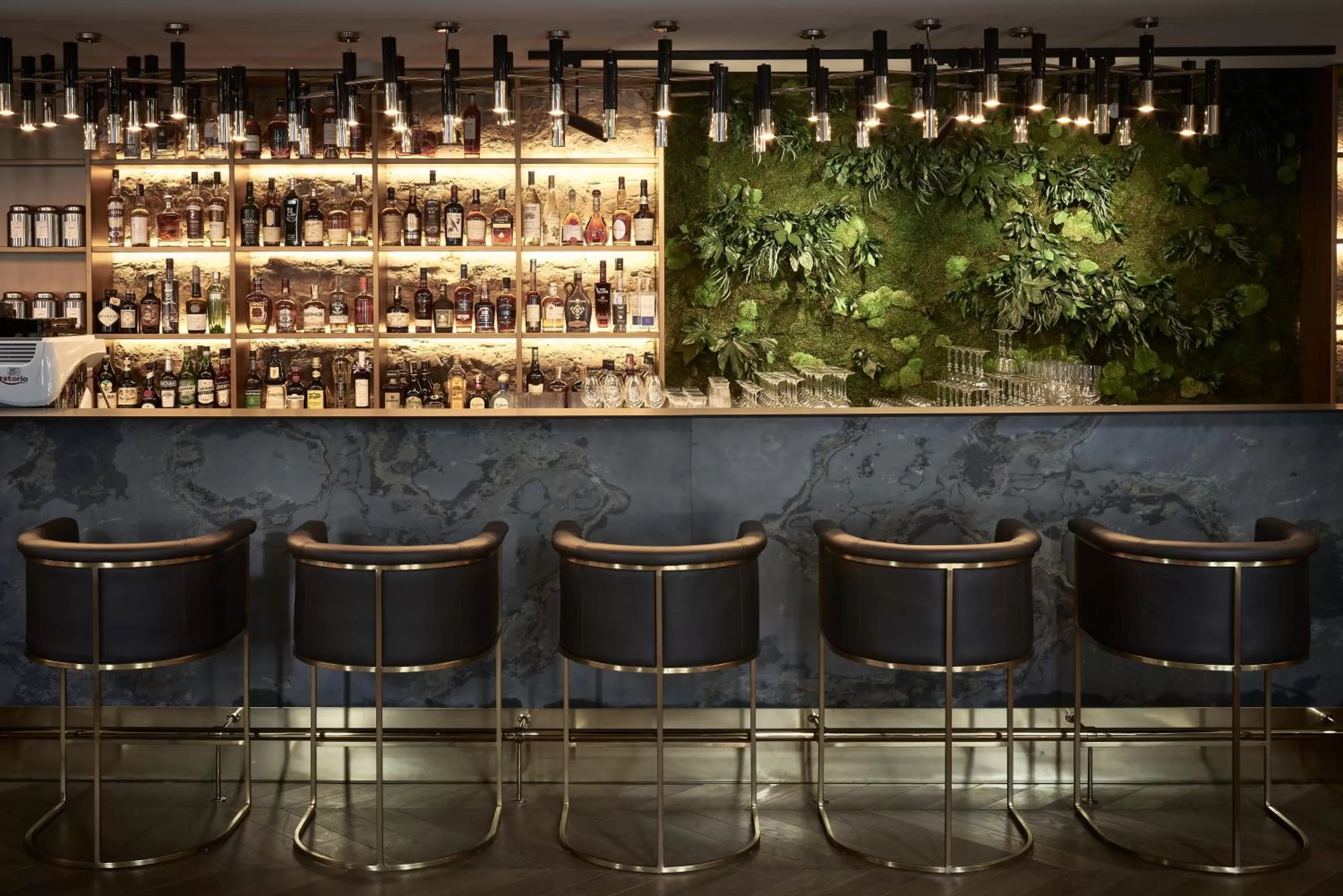 Lounge or bar in Hotel Pacai, Vilnius, a Member of Design Hotels