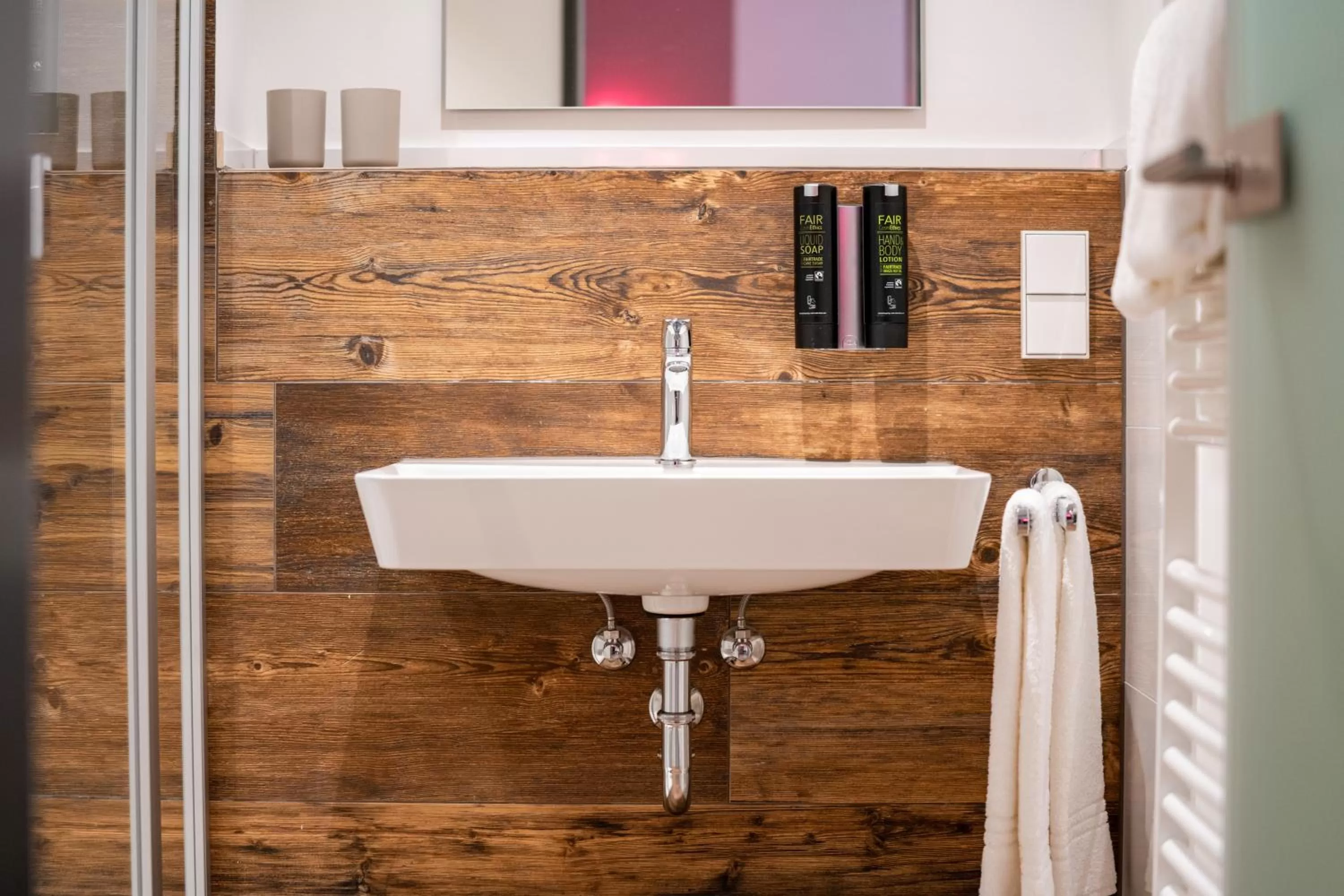 Bathroom in coucou hotel & kuckucks-stube (Titisee)