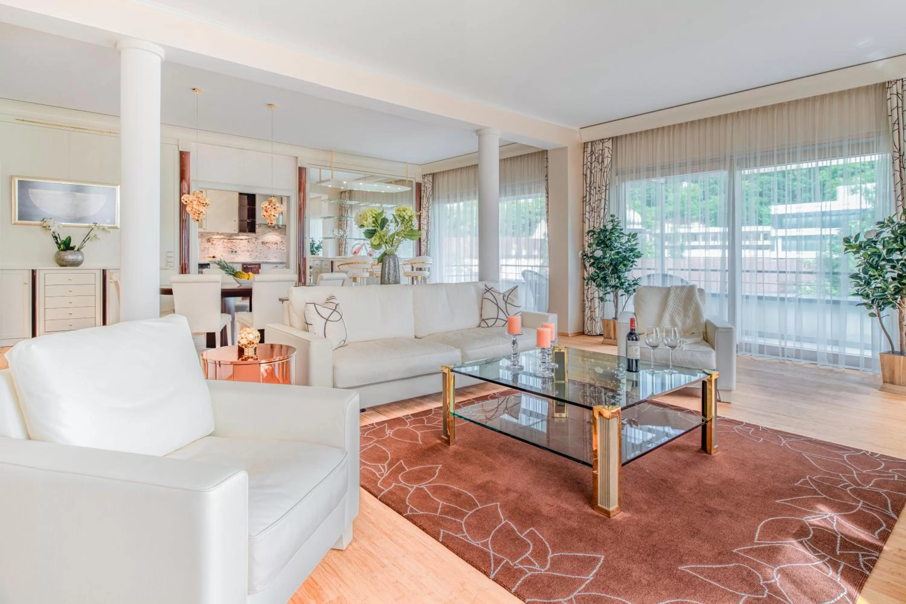 Living room in Aqua Aurelia Suitenhotel an den Thermen