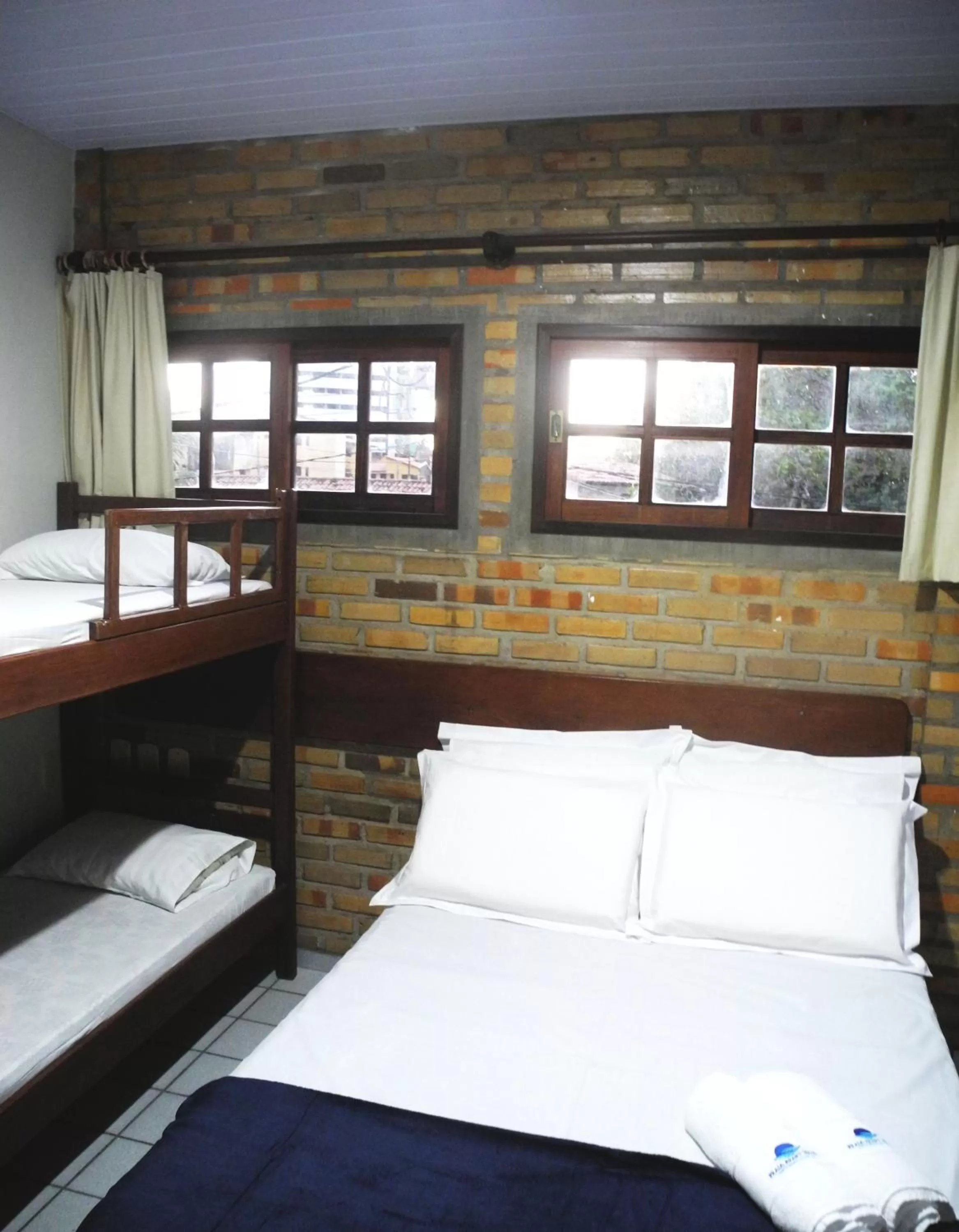 Bed in Praia Apart Hotel