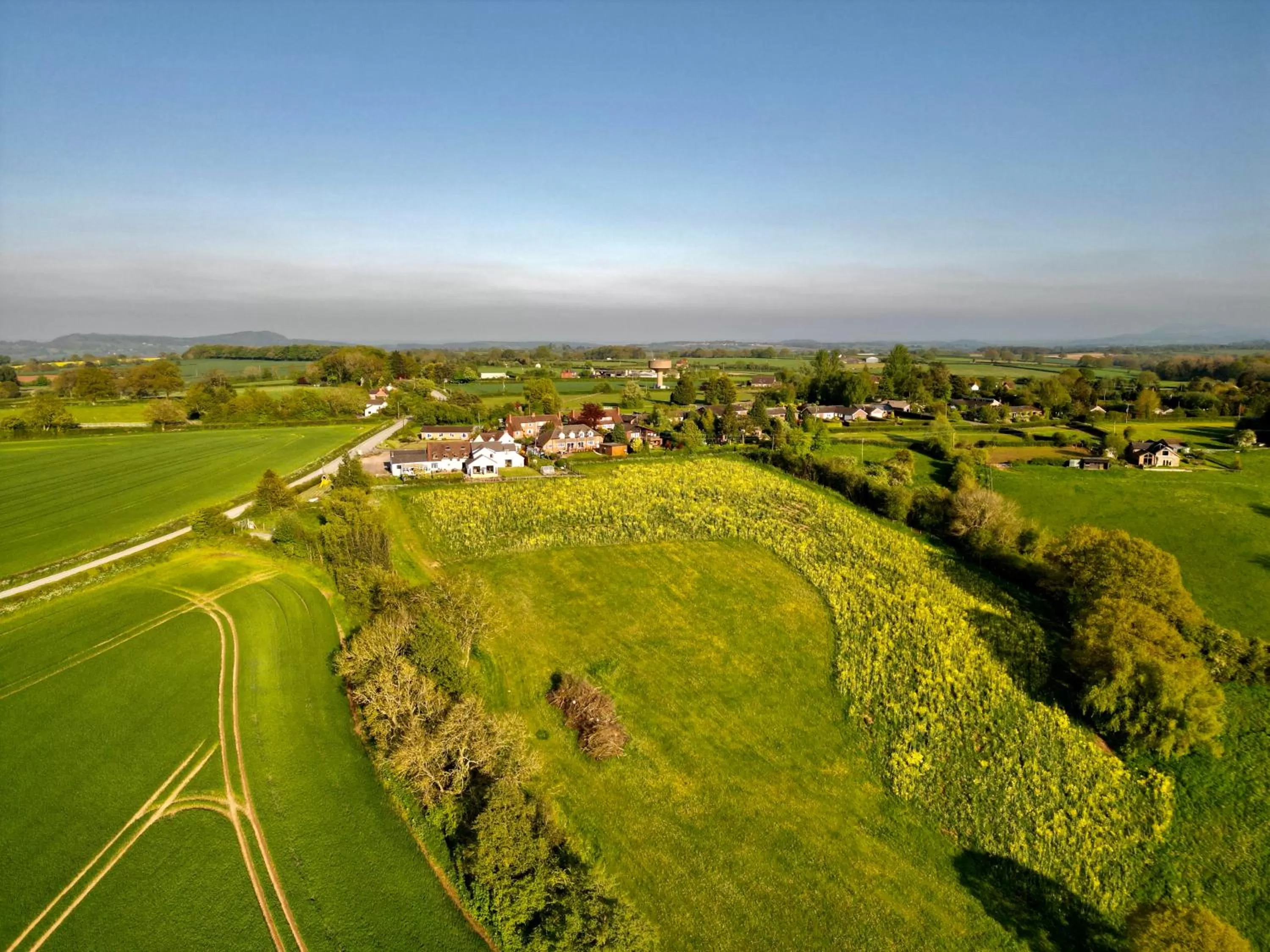 Property building, Bird's-eye View in Hanley House