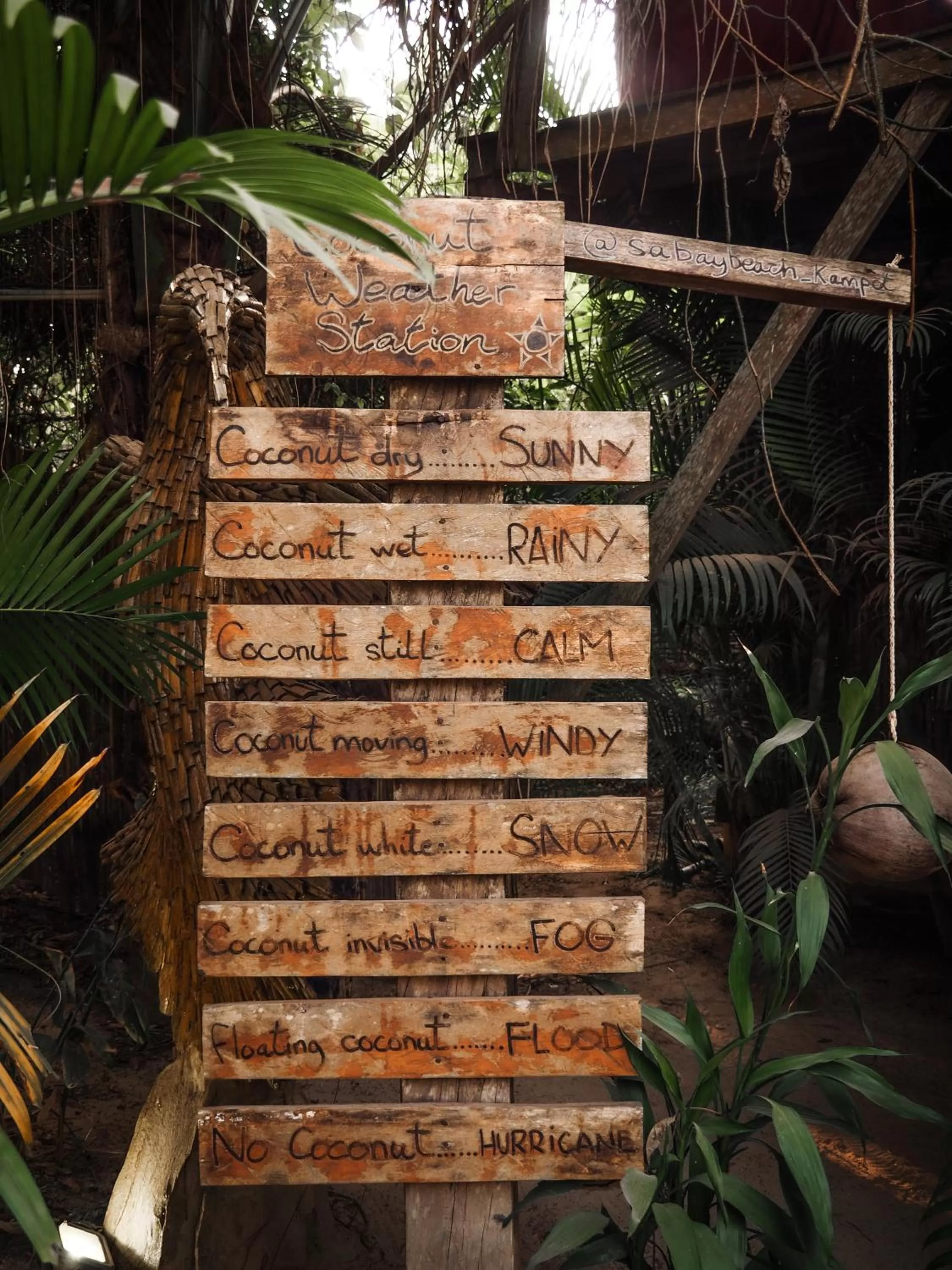 Logo/Certificate/Sign/Award in Sabay Beach