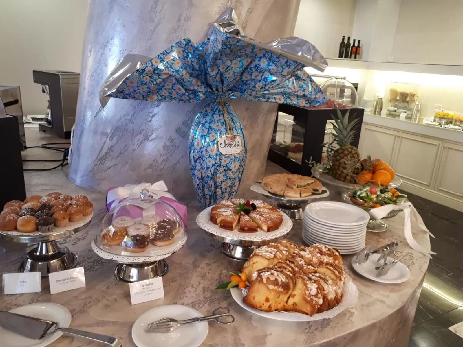 Buffet breakfast in The Moon Boutique Hotel & Spa