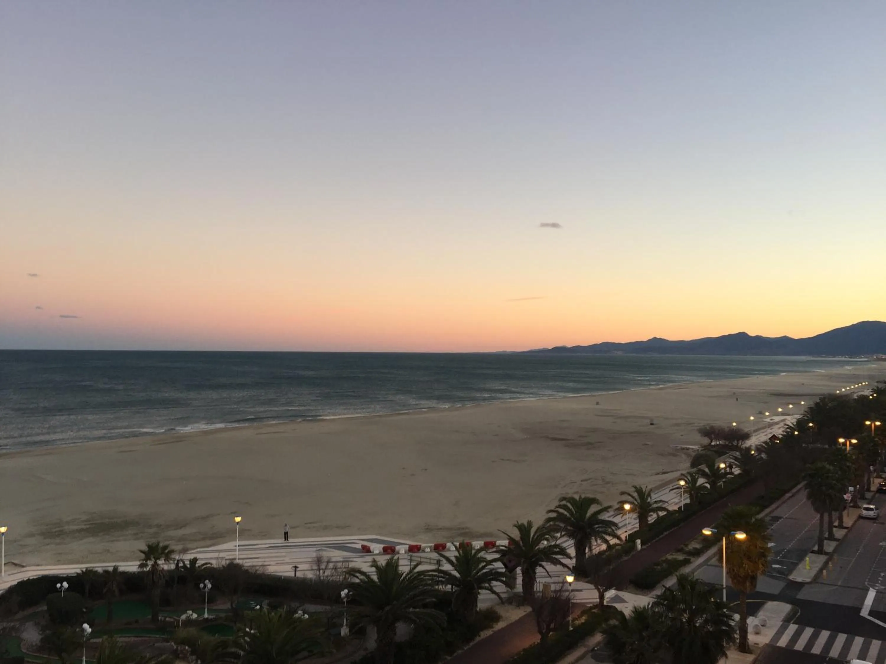 Sea view in Best Western Plus Hotel Canet-Plage