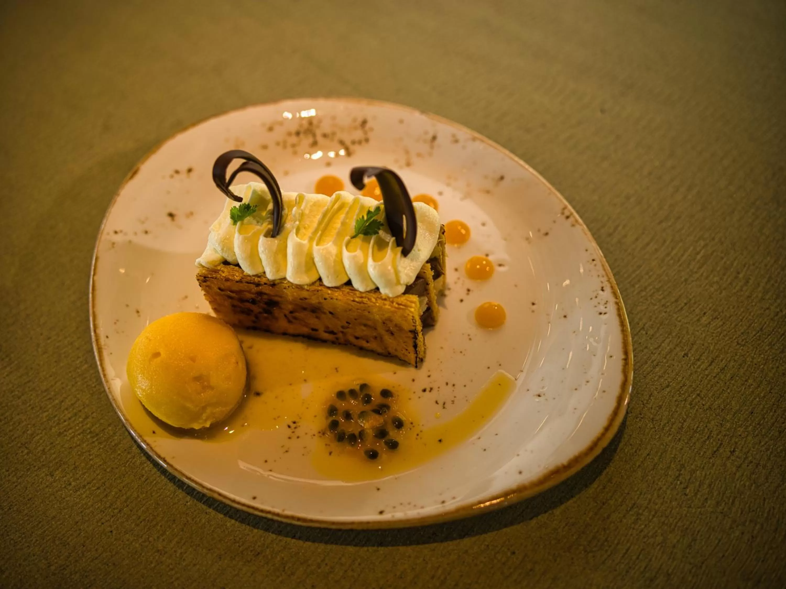 Food close-up in Azerai Can Tho