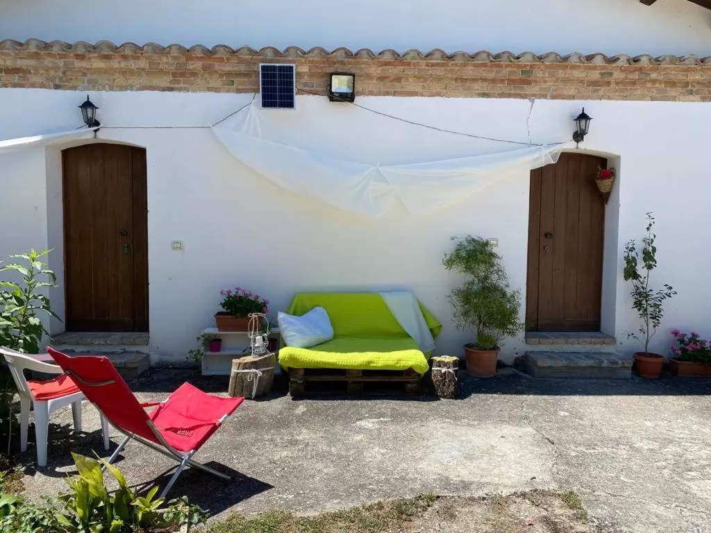 Patio in Agriturismo Flarà