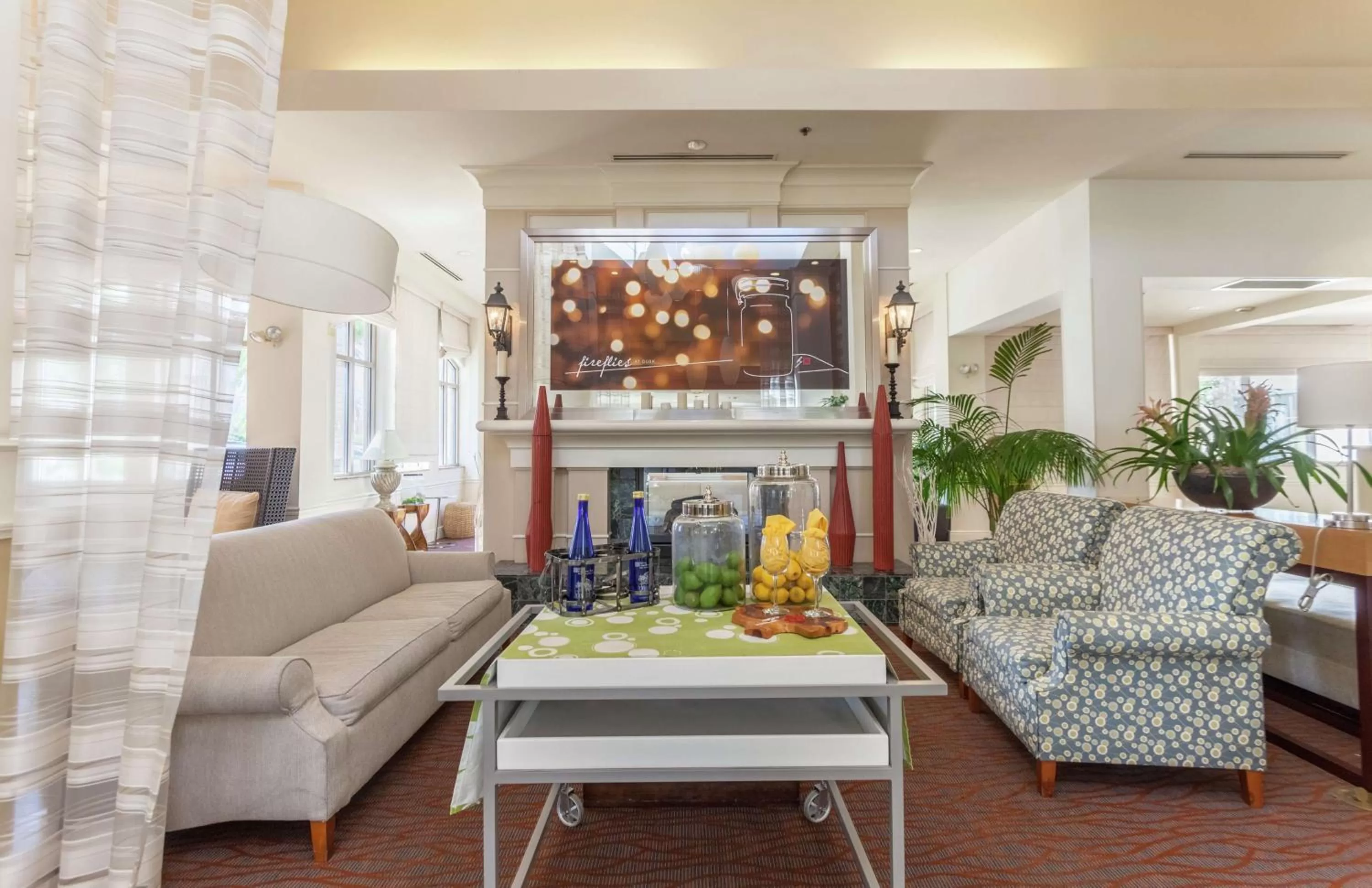 Lobby or reception in Hilton Garden Inn Palm Springs/Rancho Mirage