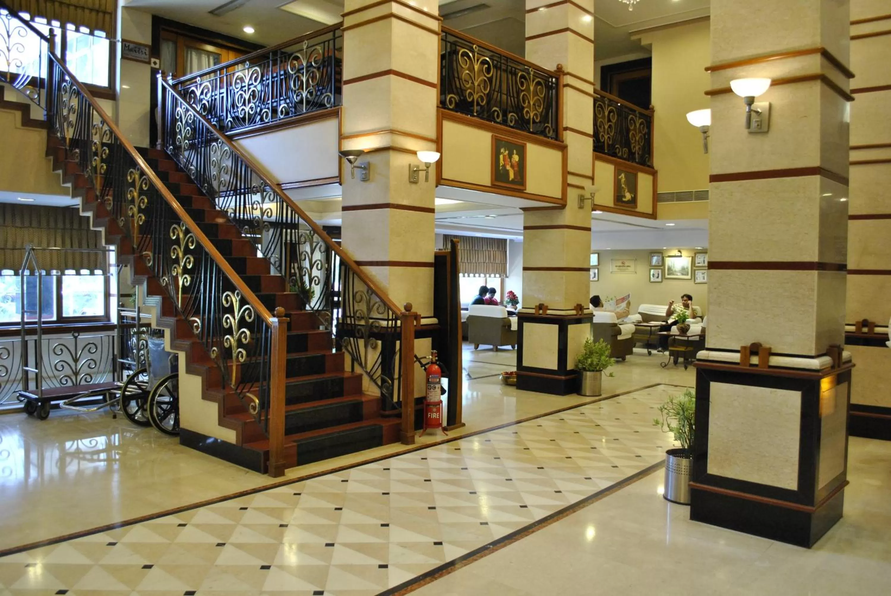 Lobby or reception in Hotel Daspalla