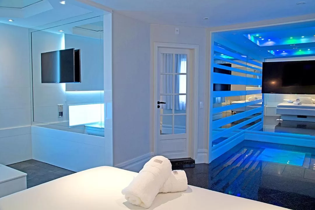 Bed in BAMBINA HOTEL -Adultos Somente