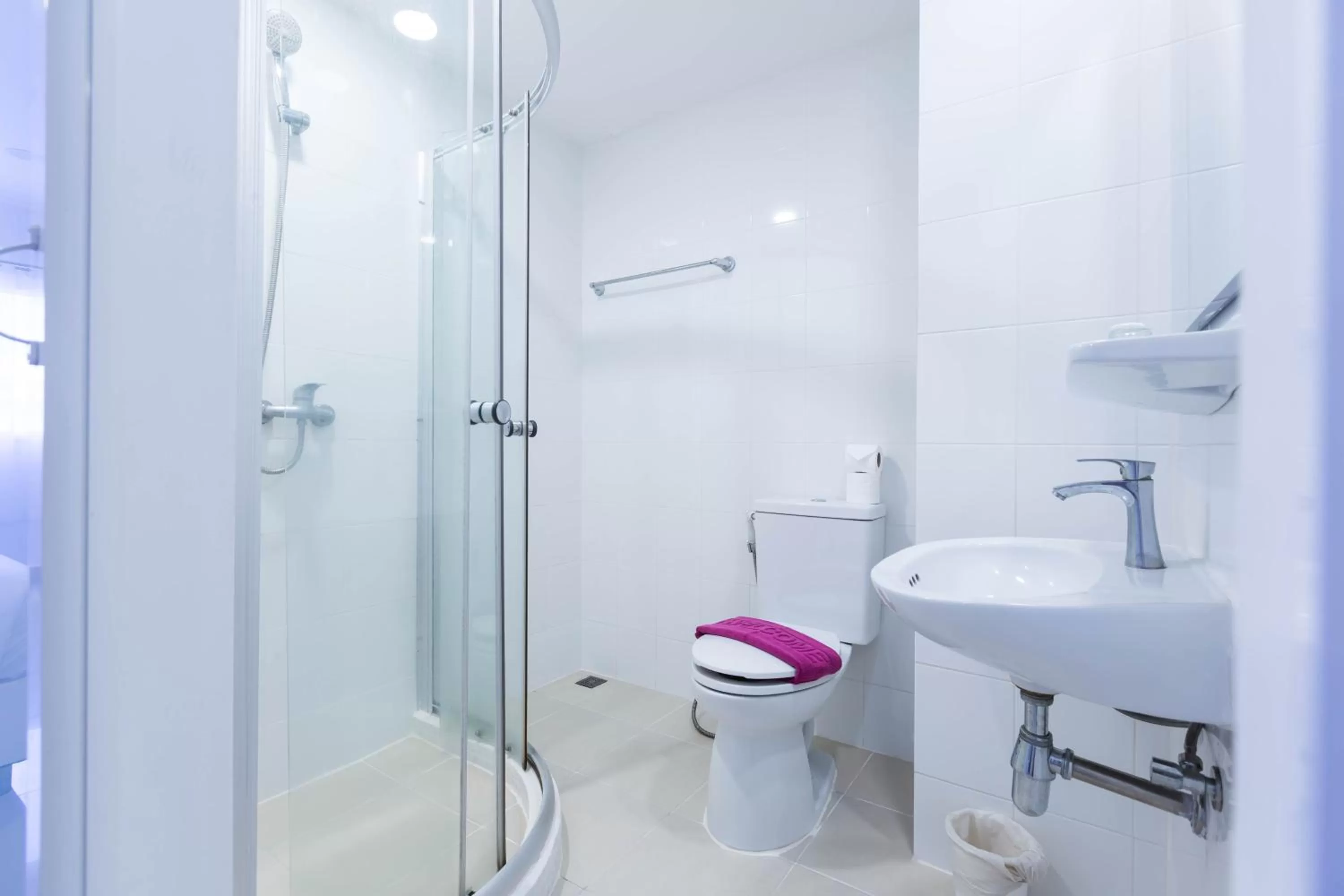 Shower in Hotel Zing