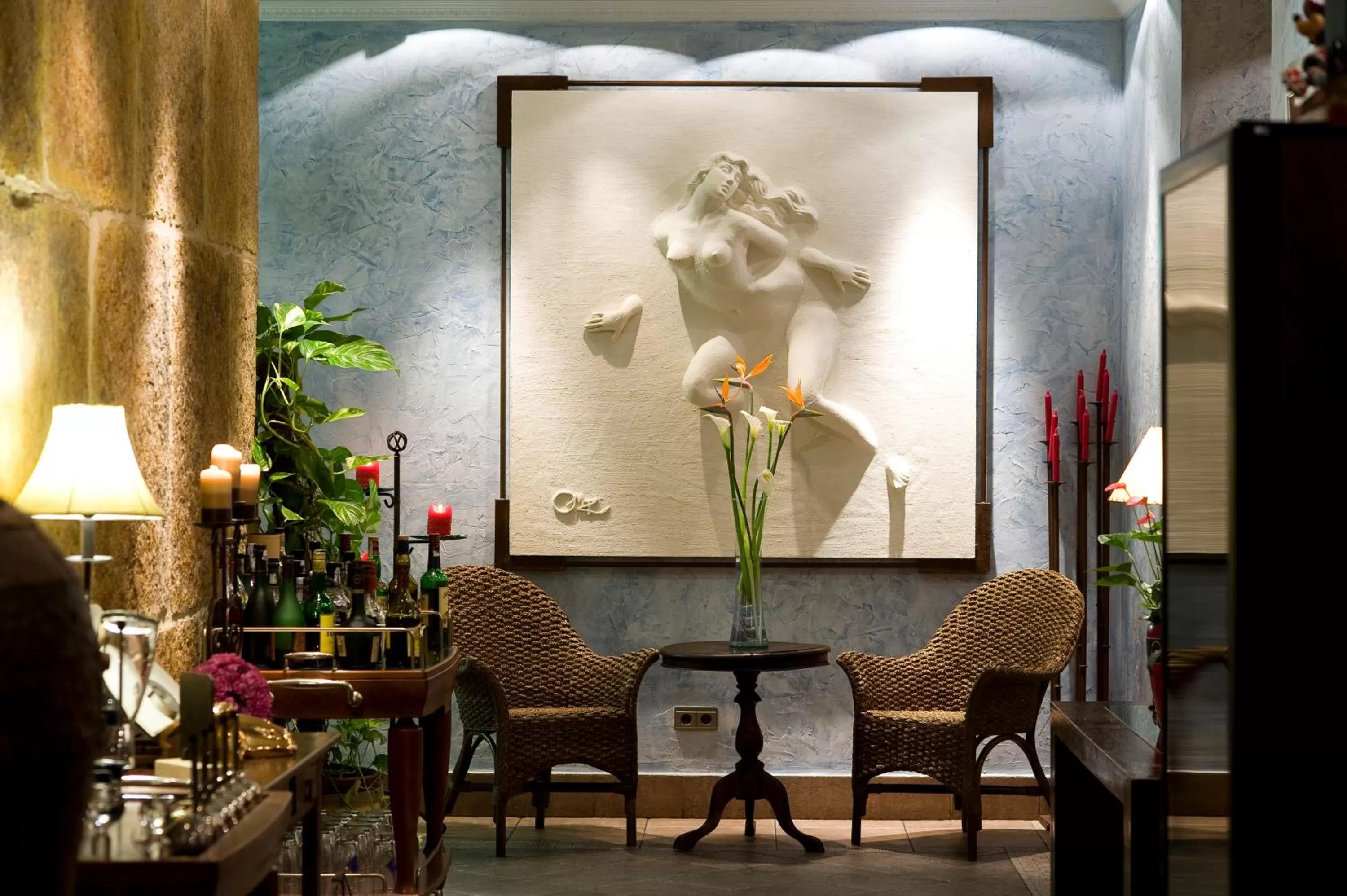 Lounge or bar in Hotel Azahar