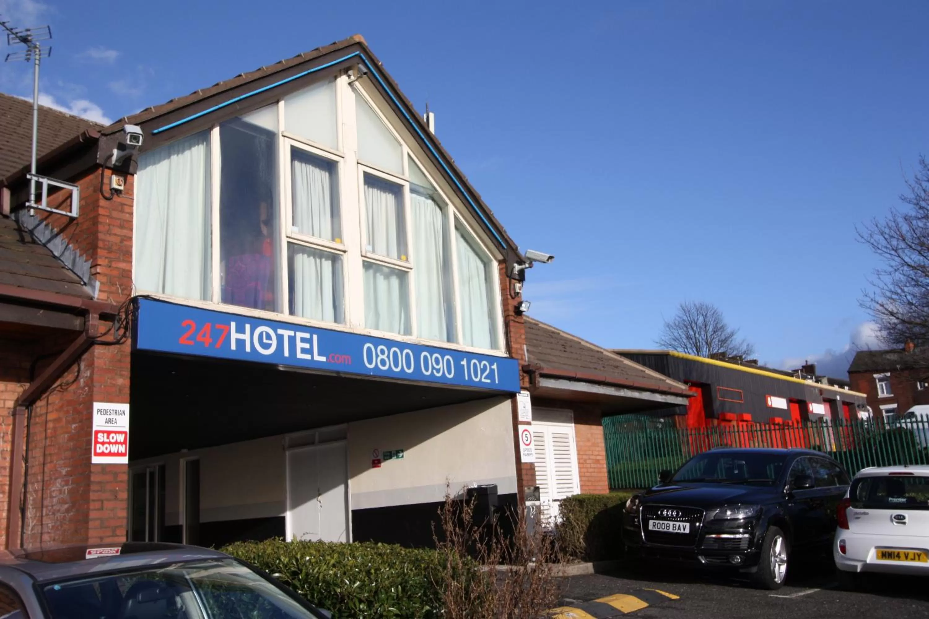 Facade/entrance in 247Hotel