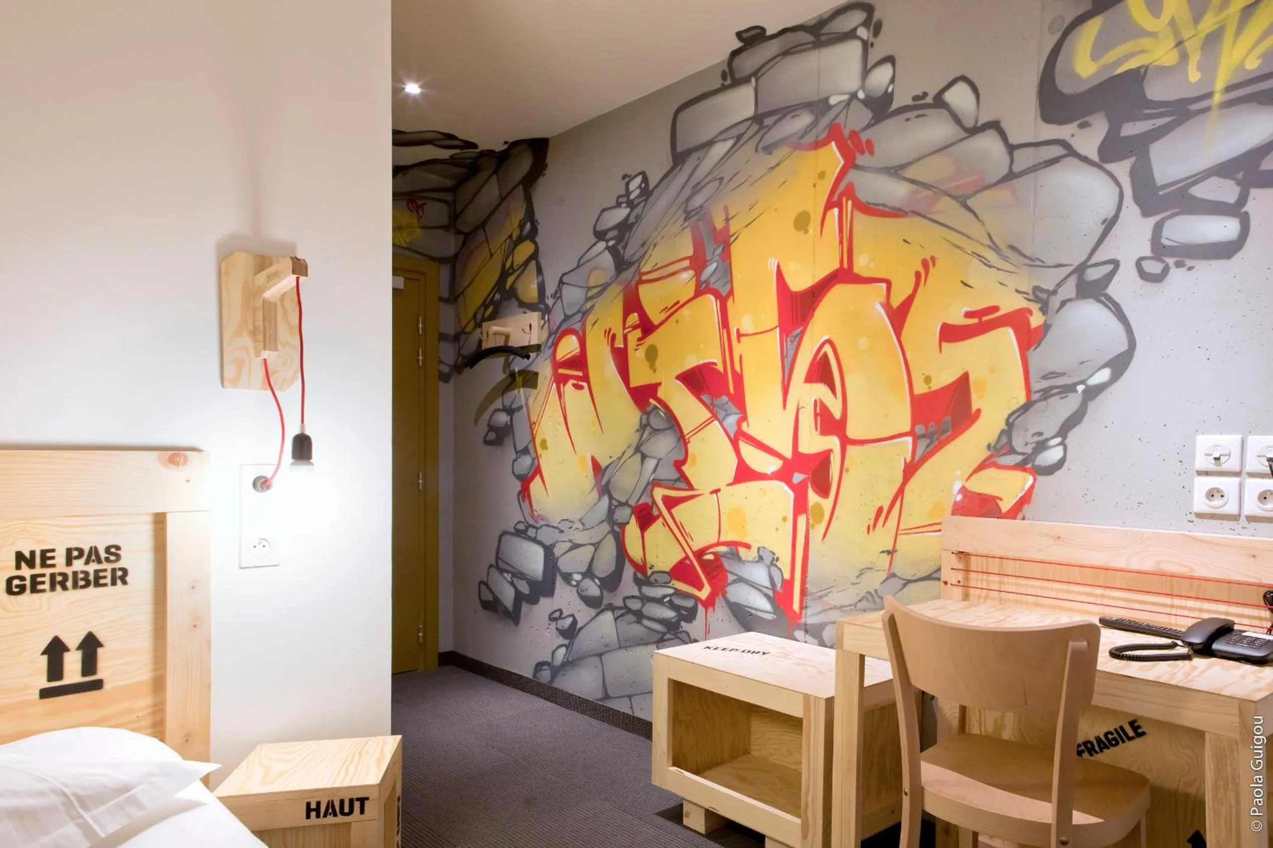 Seating area in Hôtel Graffalgar