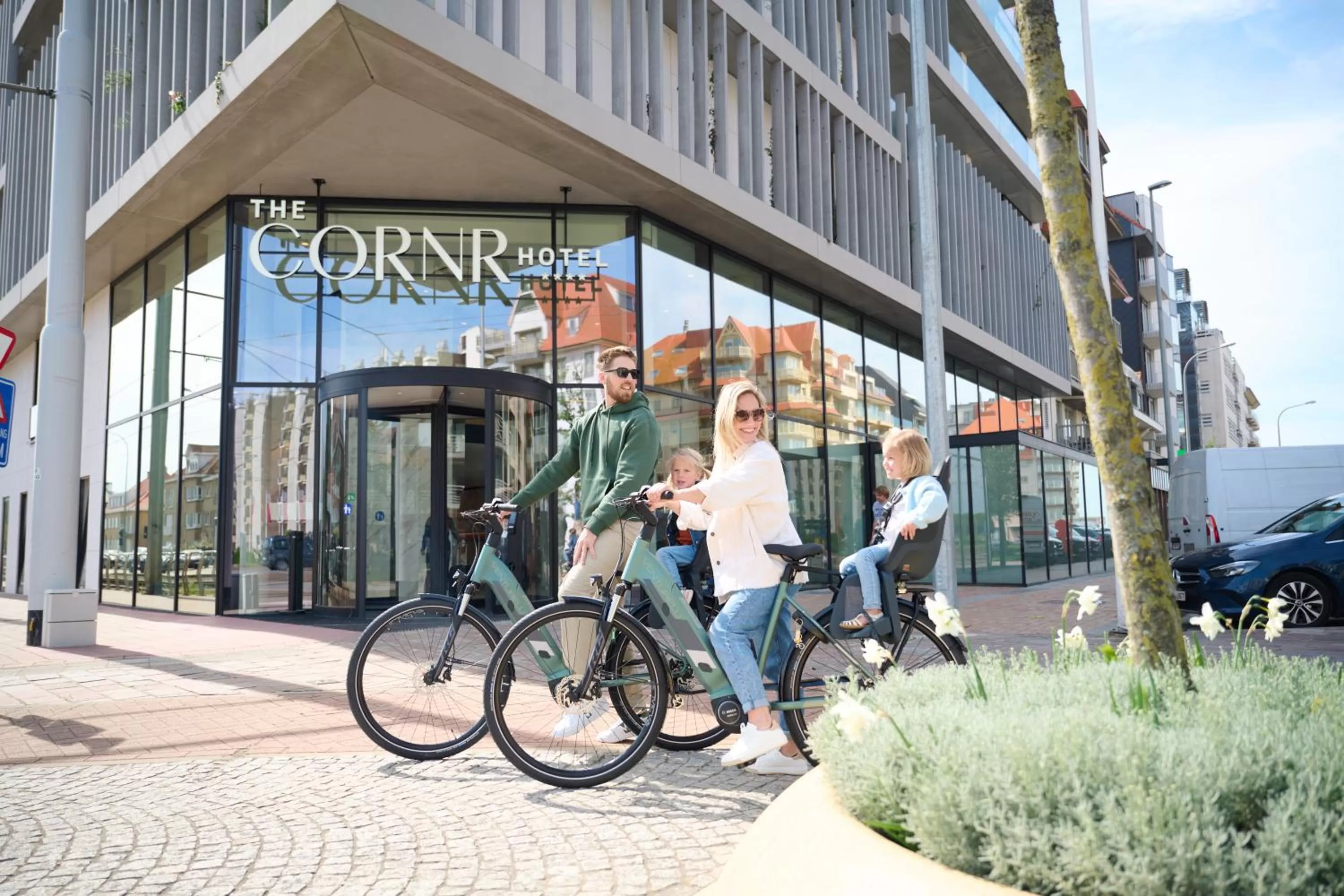 Cycling in The CORNR Hotel