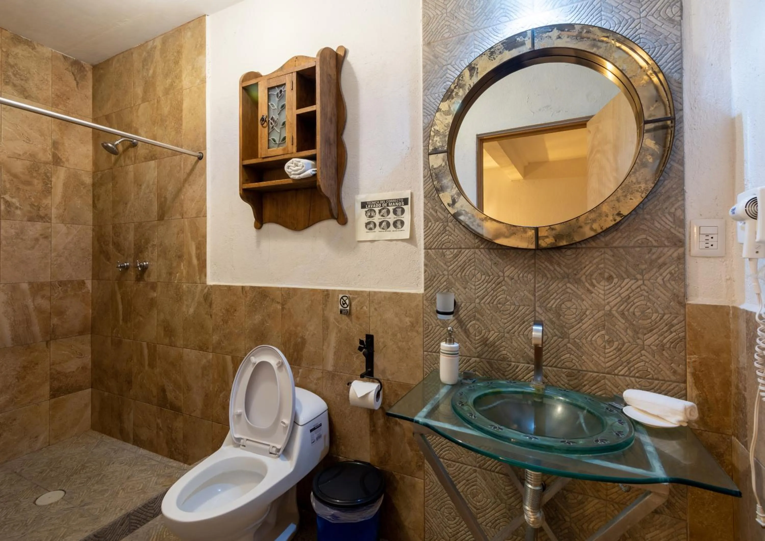 Bathroom in Hotel Casa Santamaría