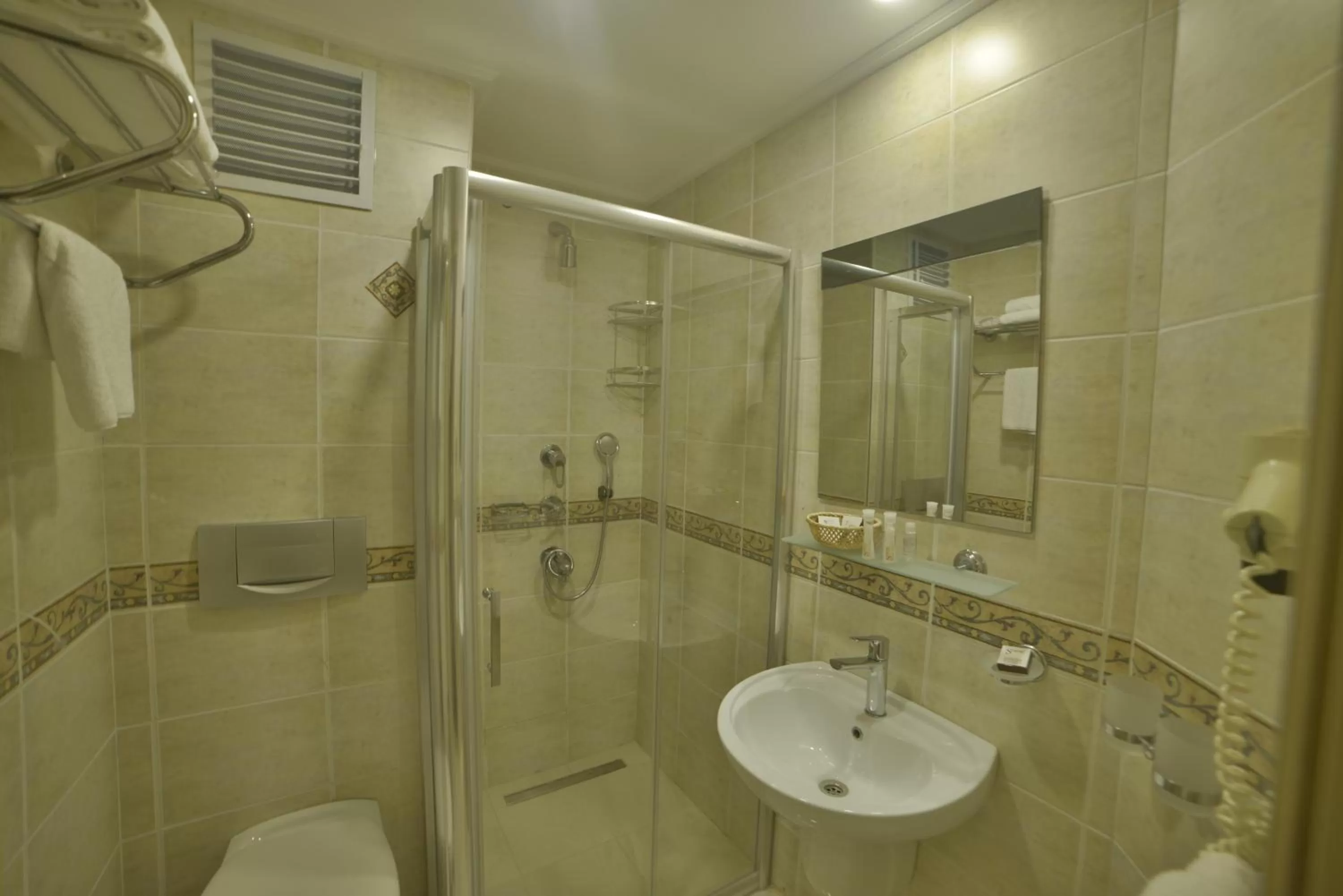Shower in Sarnic Hotel & Sarnic Premier Hotel(Ottoman Mansion)
