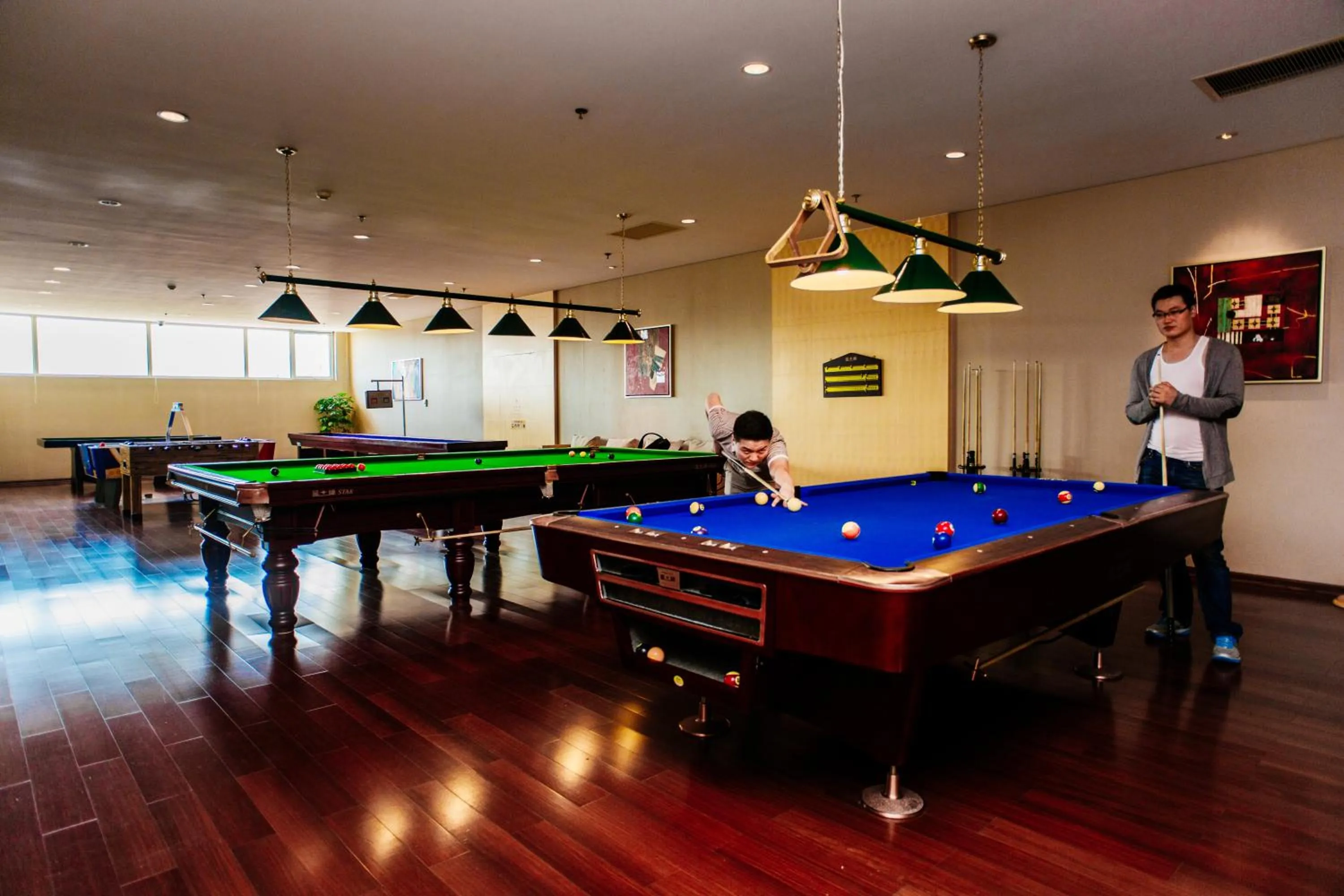 Billiard in Weihai Haiyue Jianguo Hotel