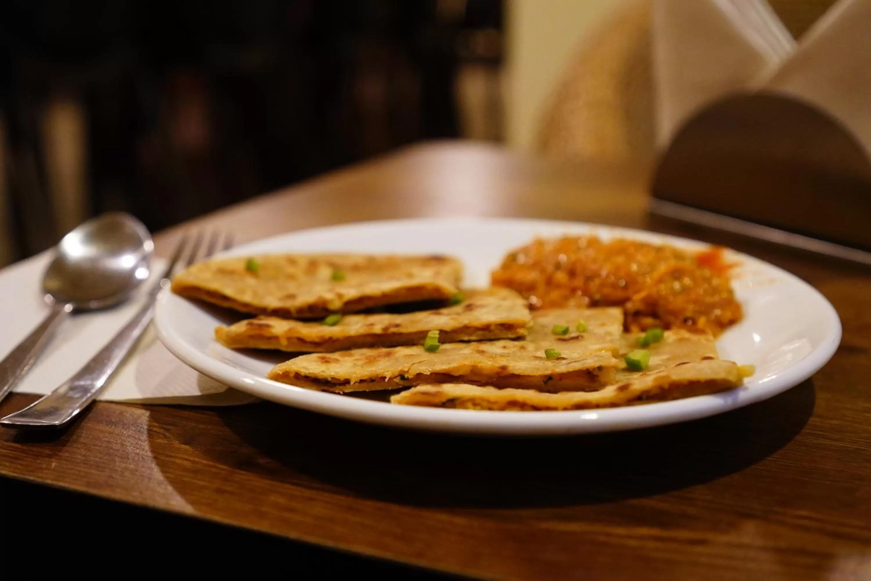 Food and drinks in Hotel White Lotus Gangtok