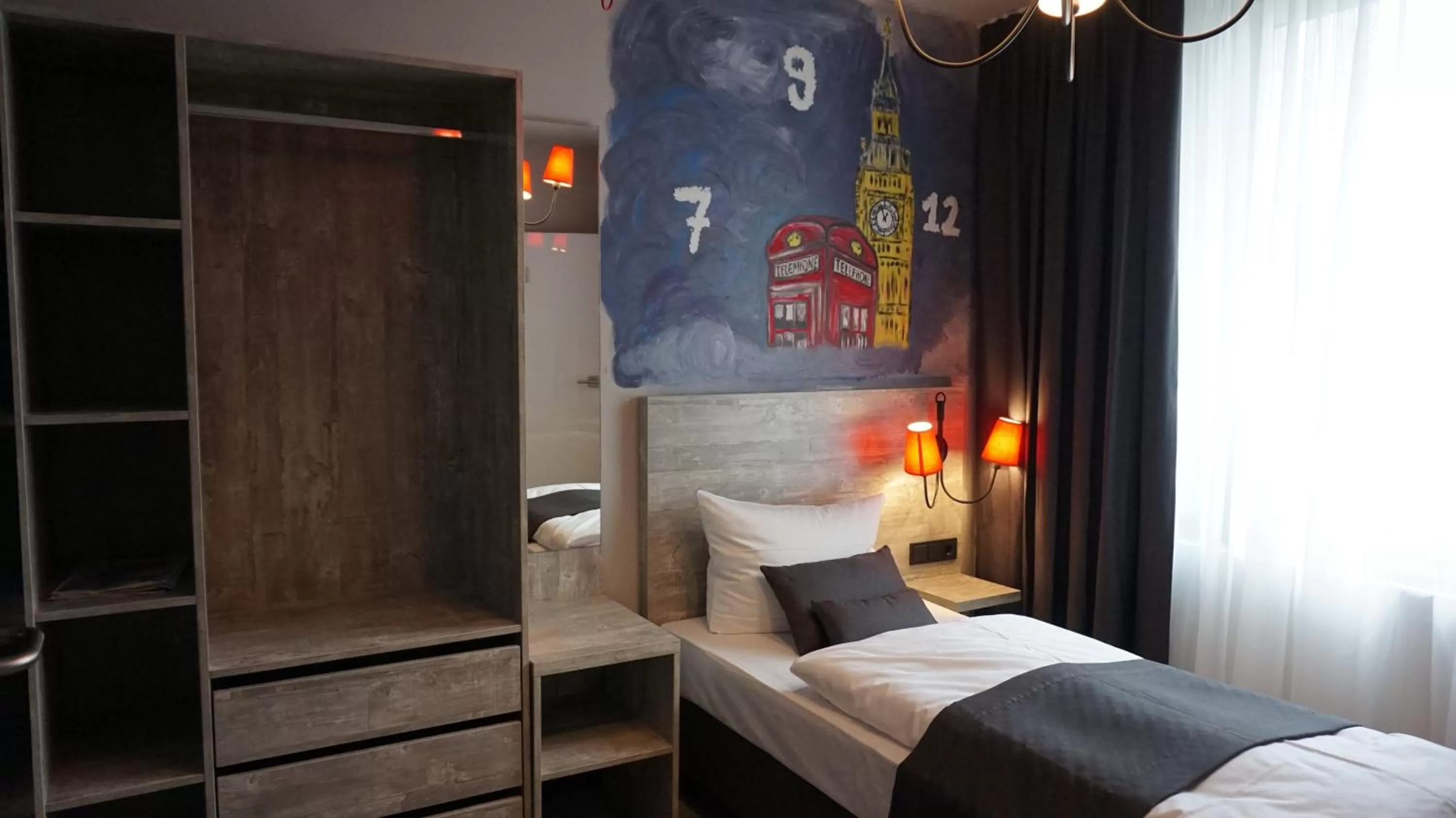 Photo of the whole room, Bed in Urban Home Self Check-In Hotel