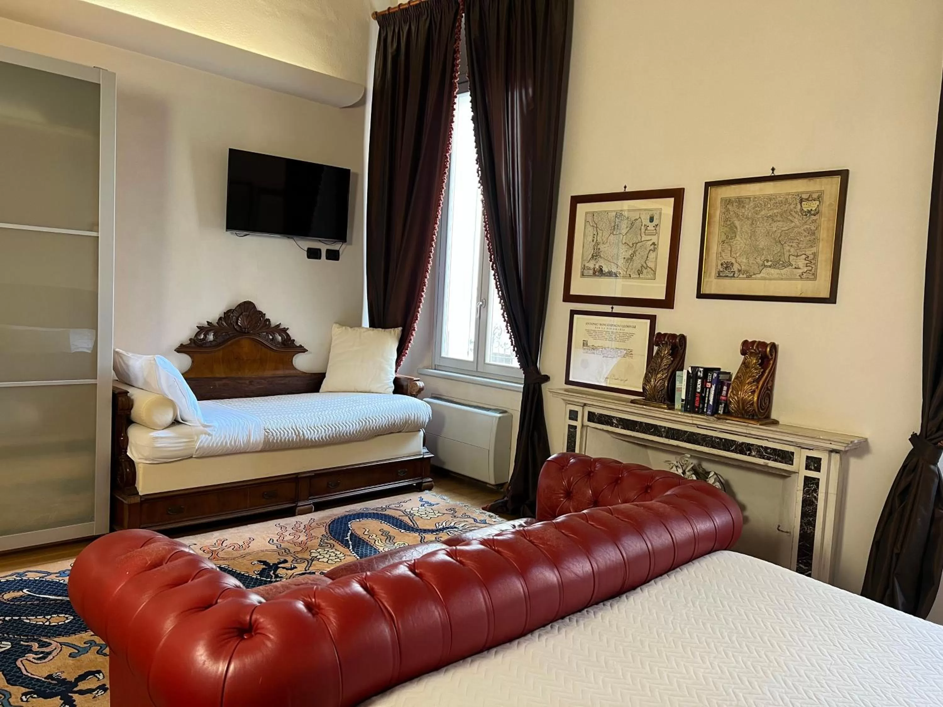 Bed in A Casa Di Paola Suite