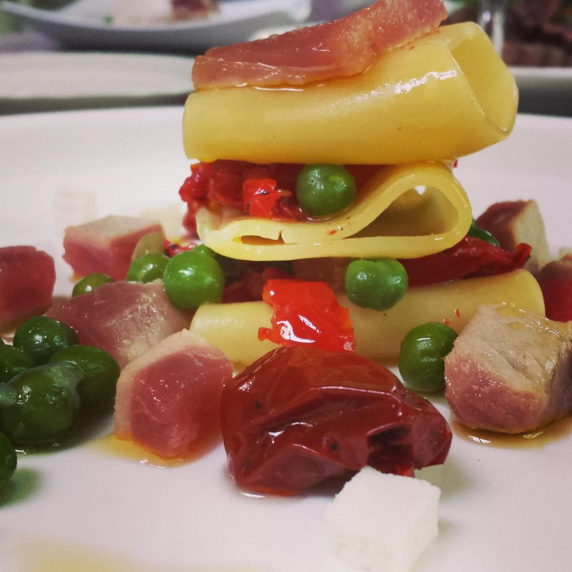 Food close-up in Grand Hotel Tiziano E Dei Congressi