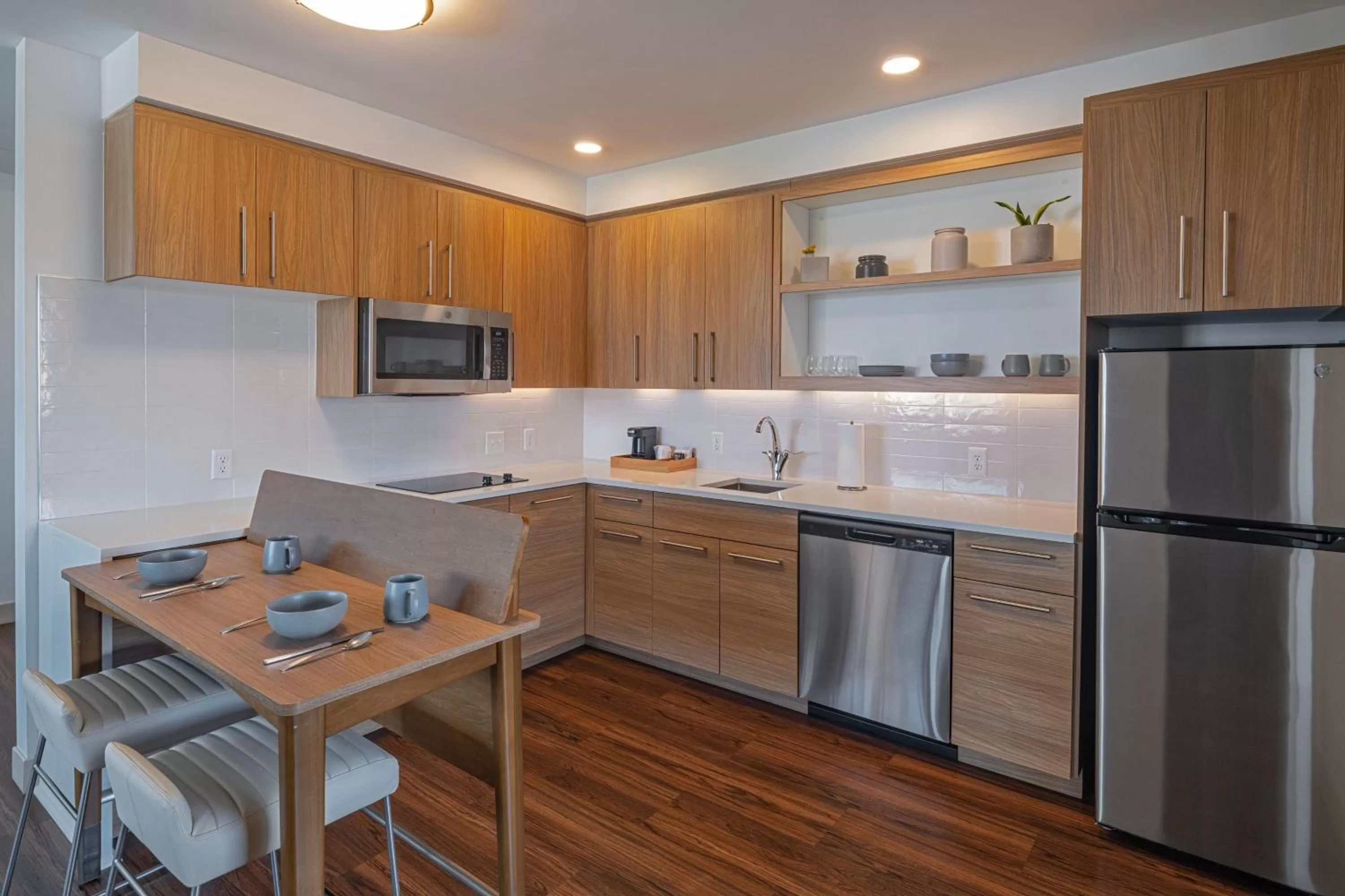 Kitchen or kitchenette in Element Colorado Springs Downtown