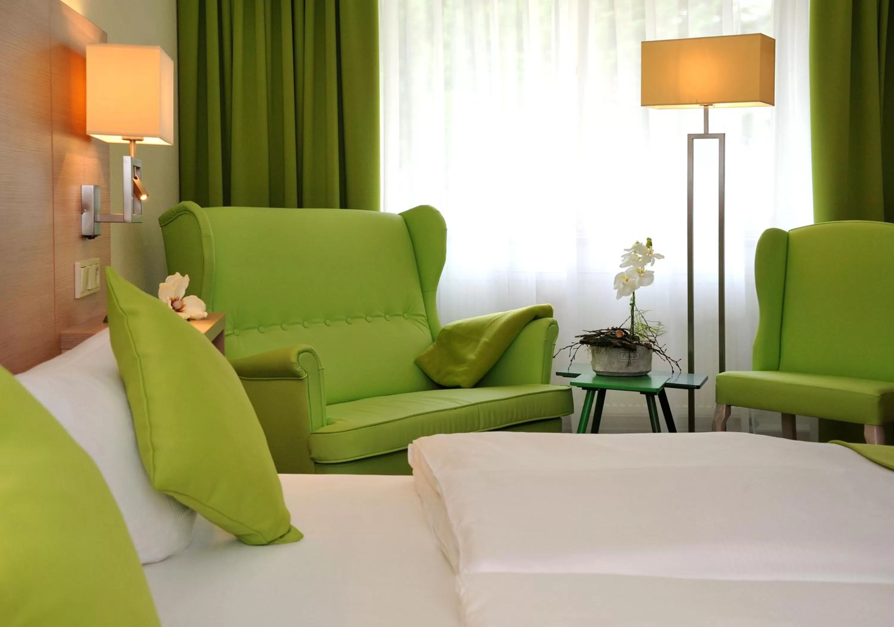 Bedroom in Parkhotel Forsthaus